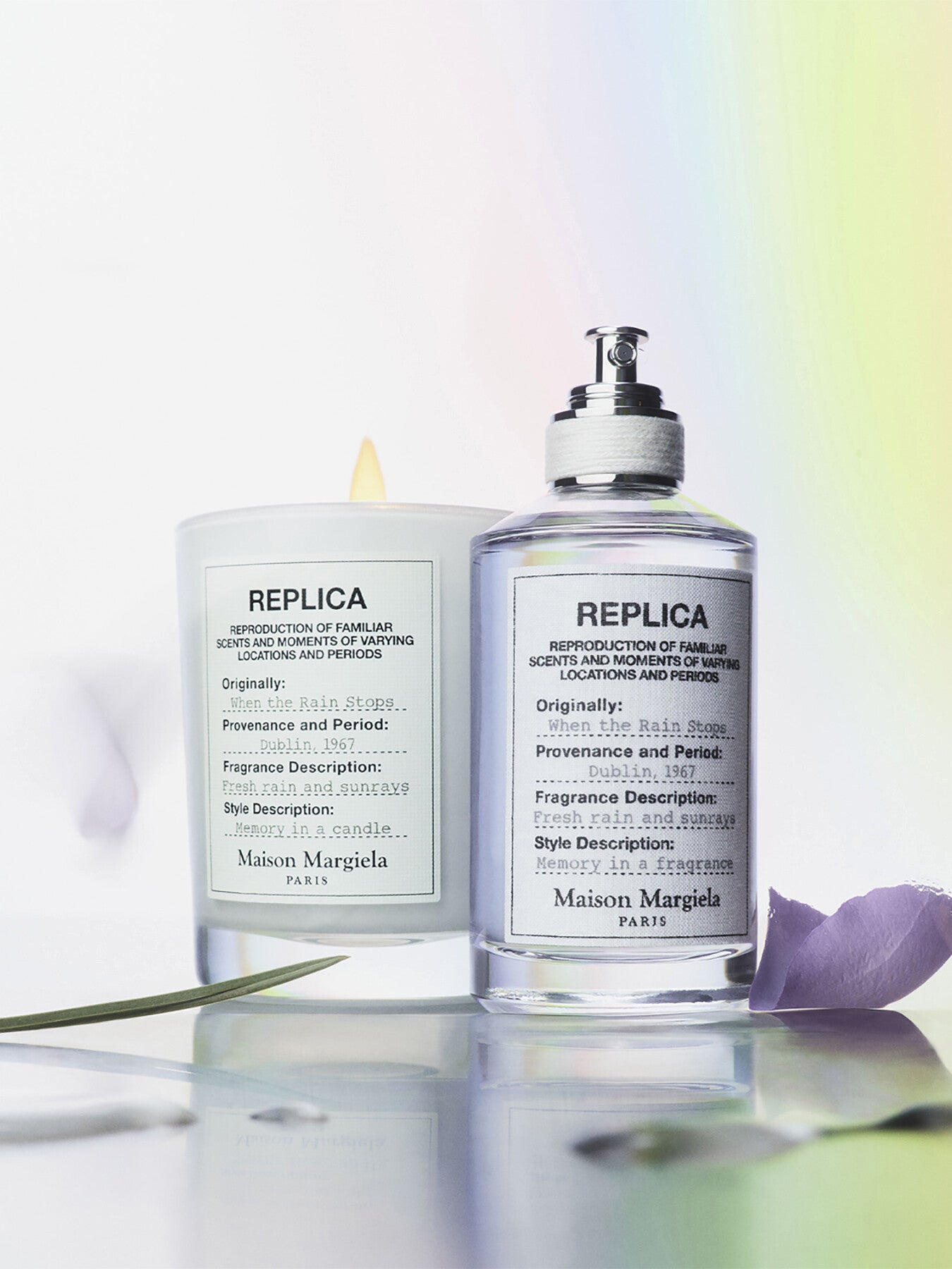 Replica When The Rain Stops Candle 165g