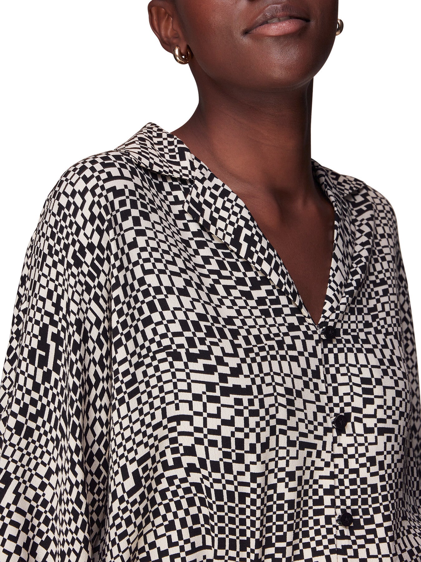Checkerboard Ramona Blouse