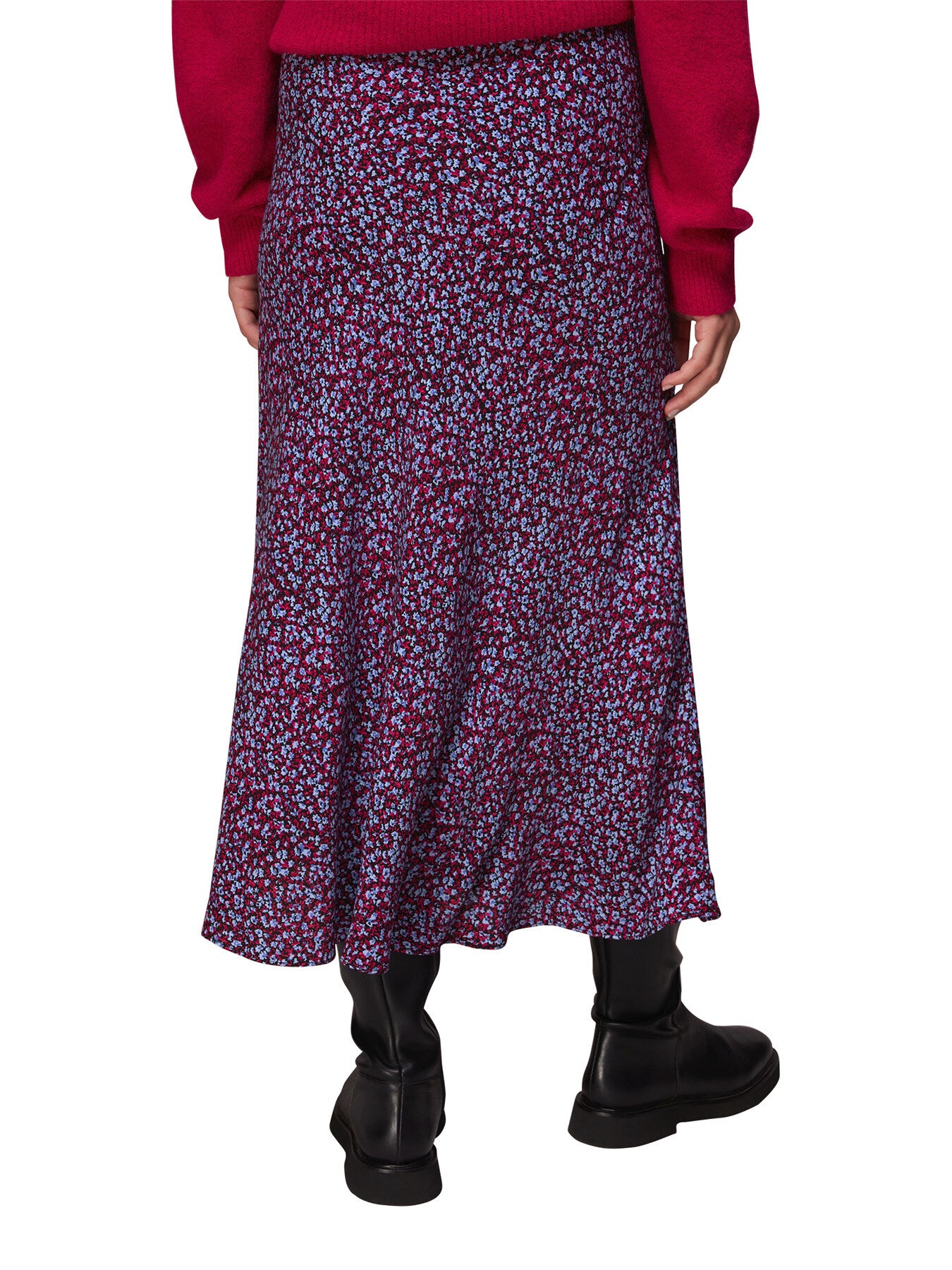 Floral Garden Bias Cut Skirt