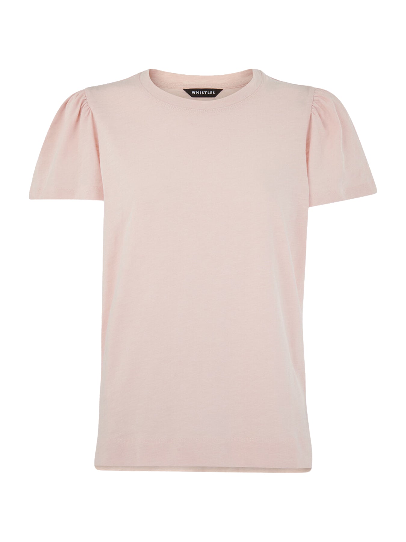 Cotton Frill Sleeve T-Shirt