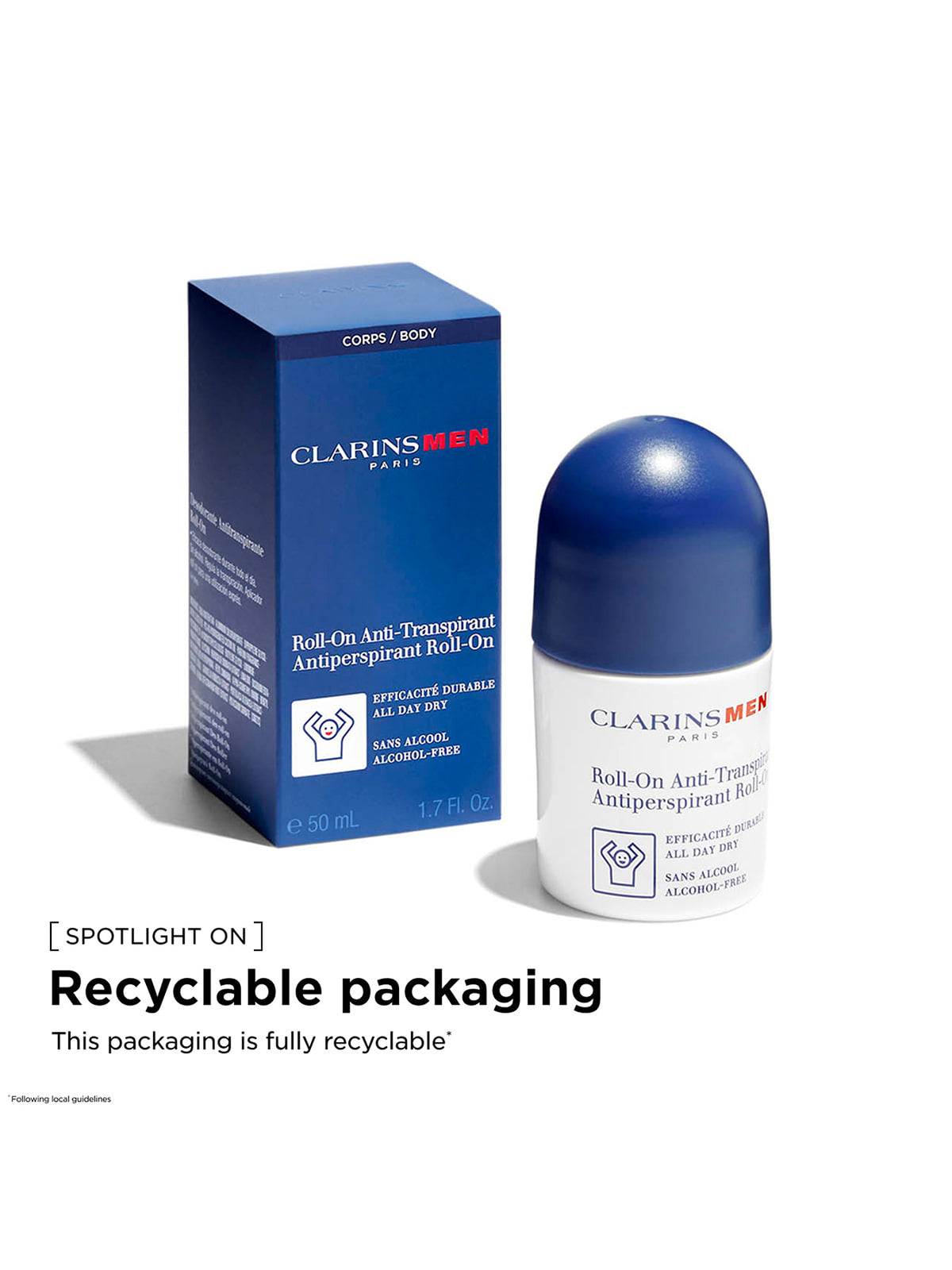 ClarinsMen Antiperspirant Deo Roll-on