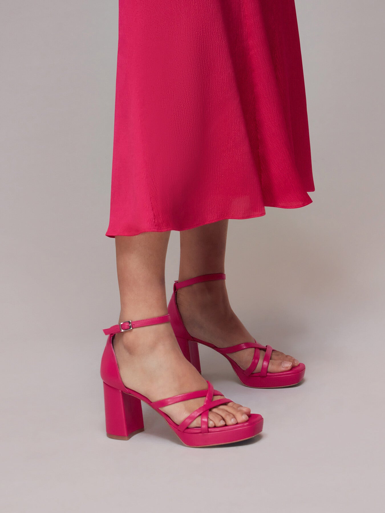 Selene Platform Heeled Sandal