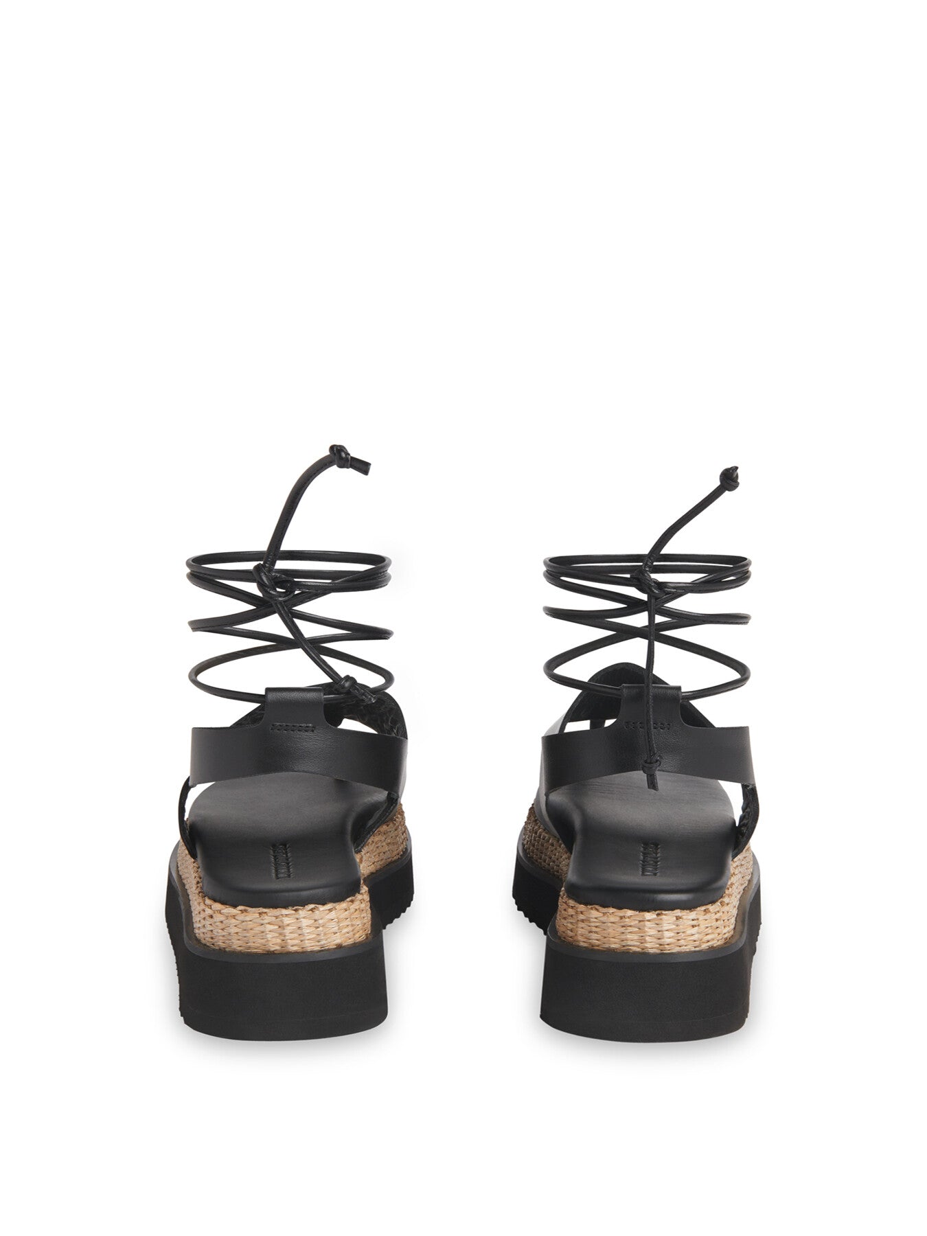 Lia Raffia Platform Sandal