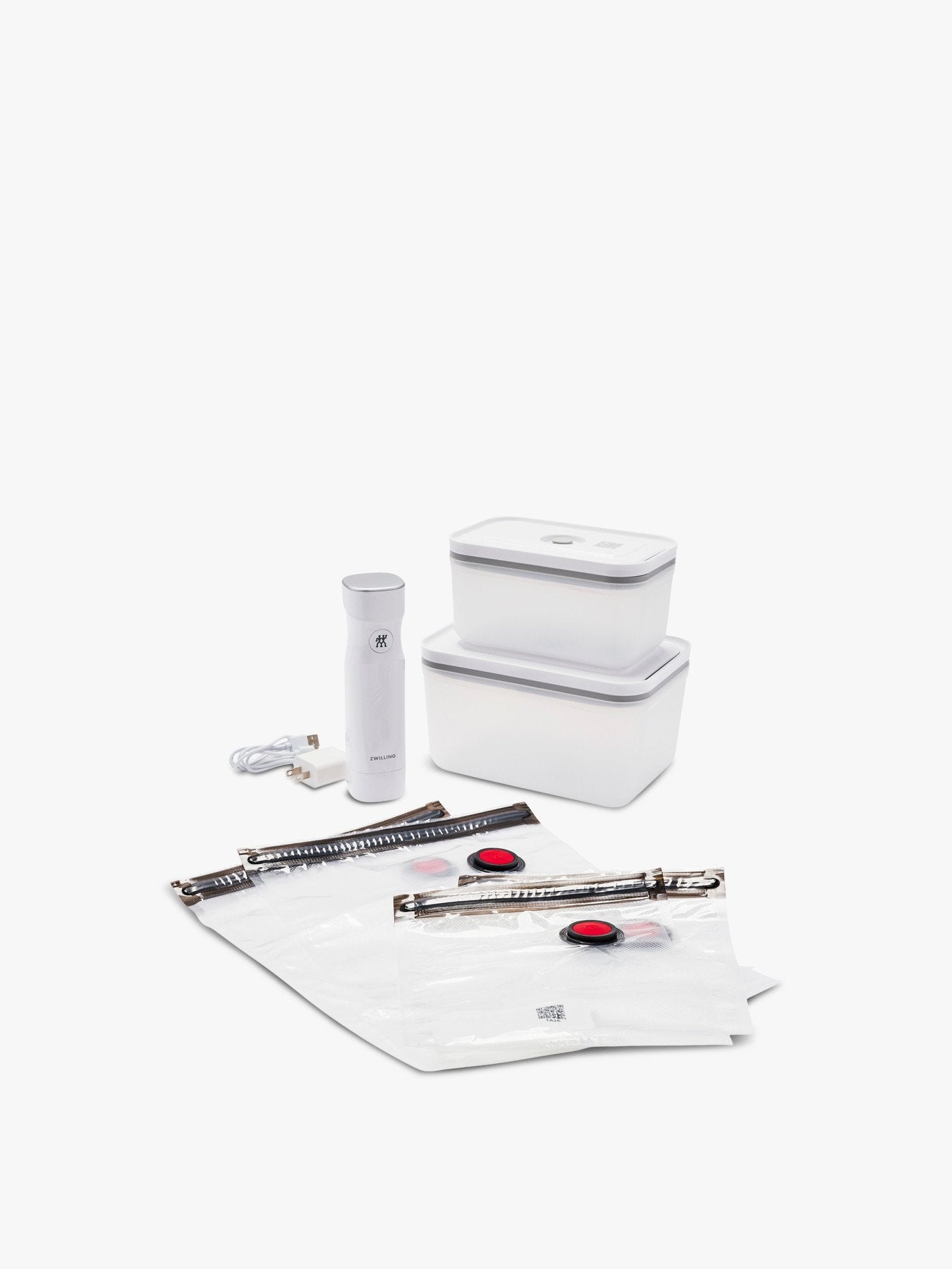 7 Piece Plastic Vacuum Food Storage Starter Set