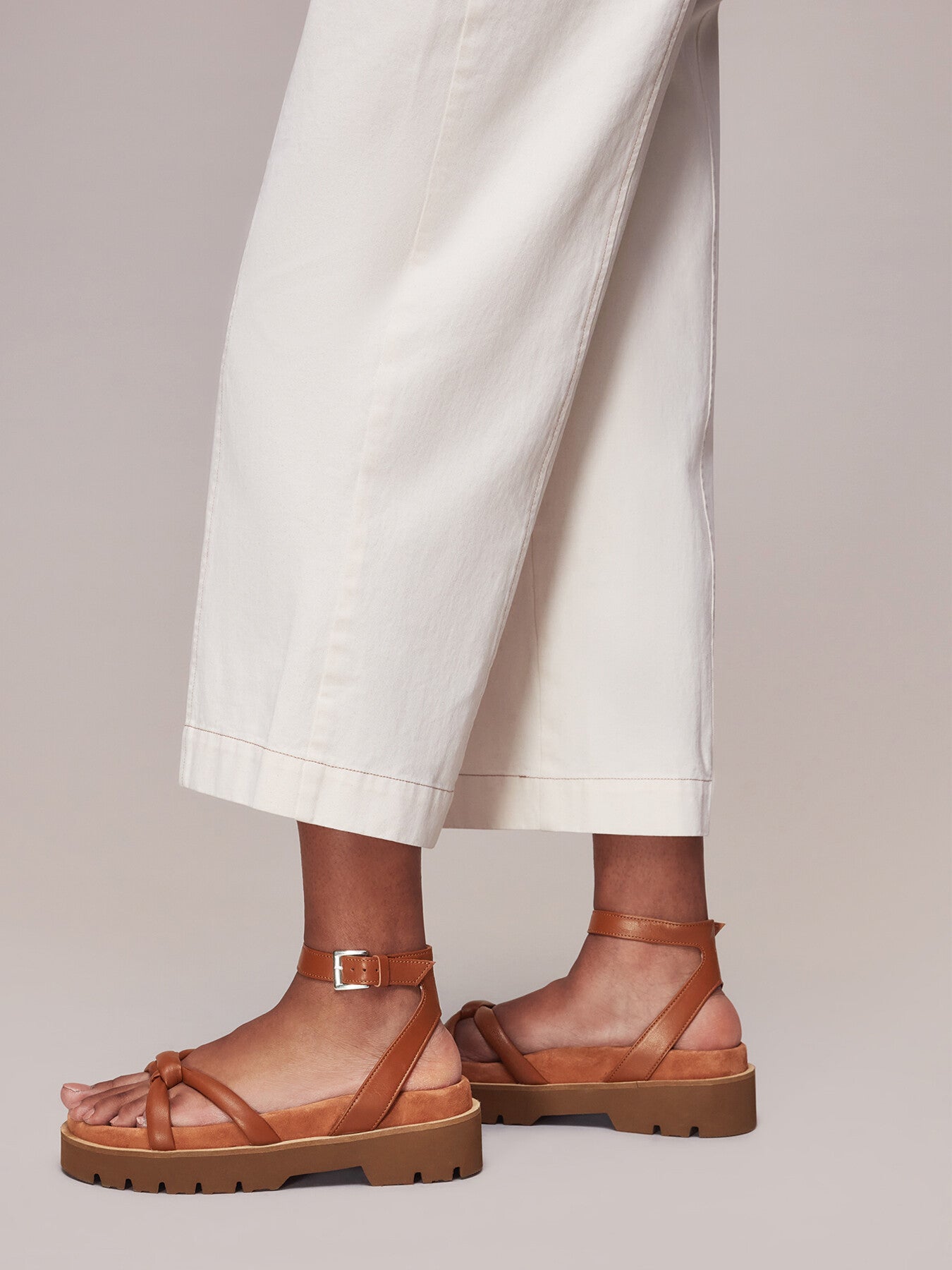 Mina Knotted Sandal