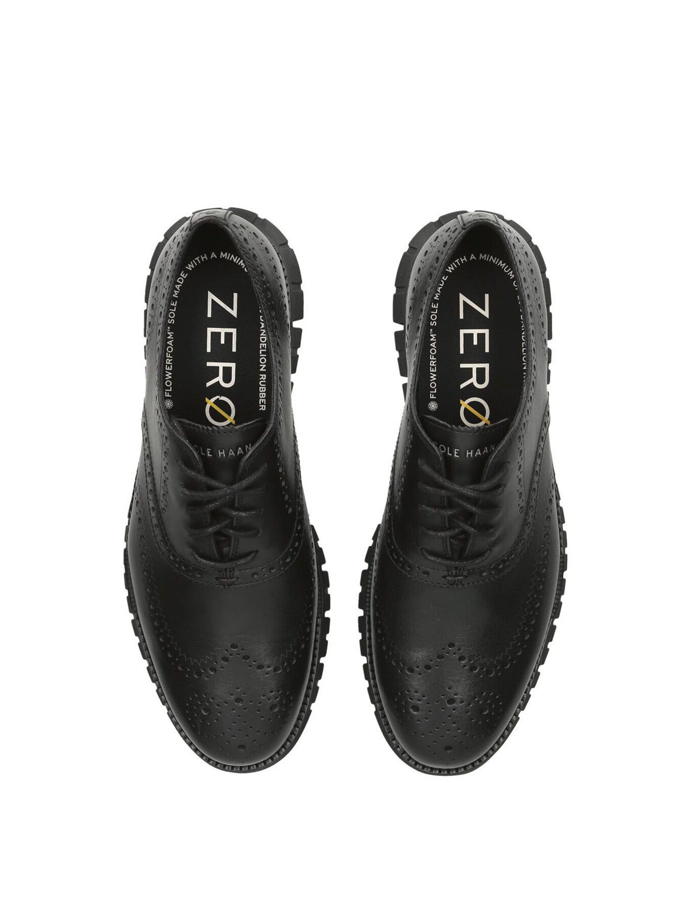 Zerogrand Wingtip Oxfords Black