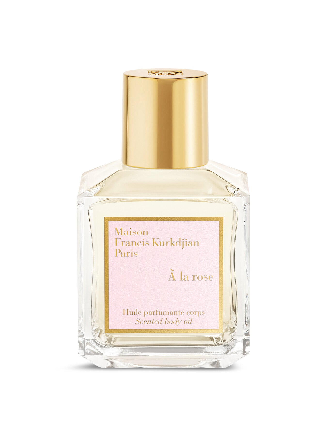 A La Rose Scented Body Oil 70ml