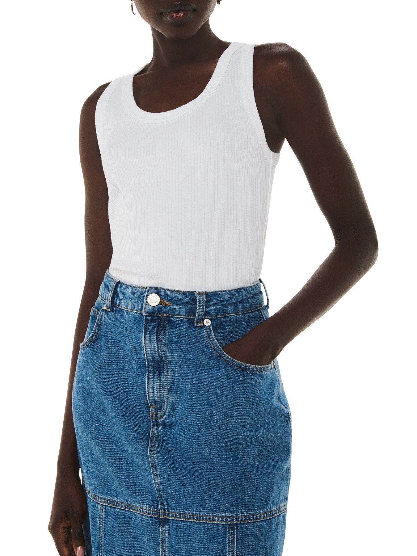 Ultimate Ribbed Scoop Vest