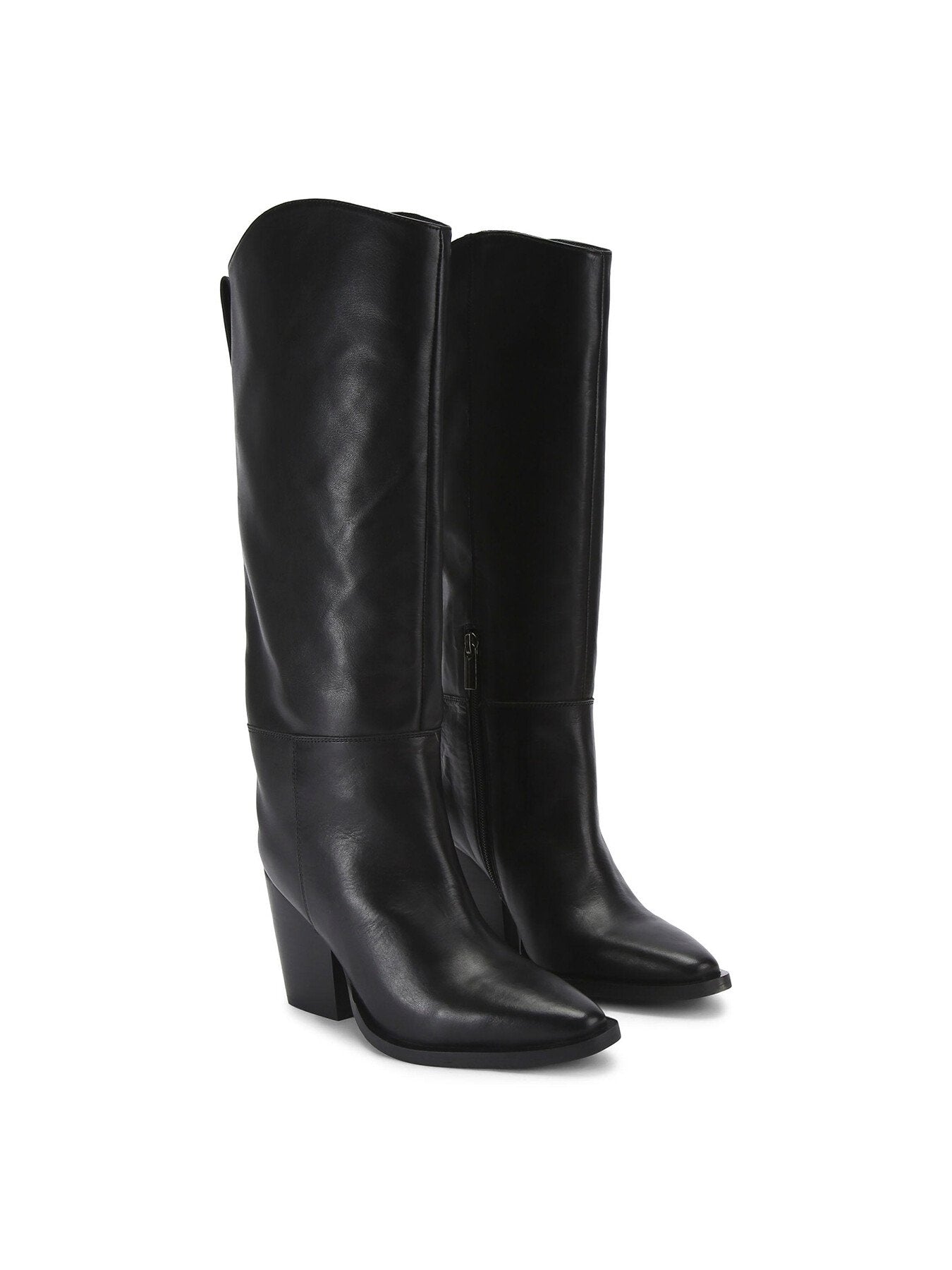 Reign Leather Knee-High Boots