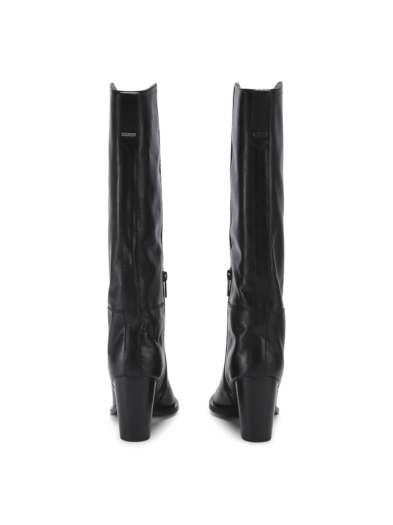 Reign Leather Knee-High Boots