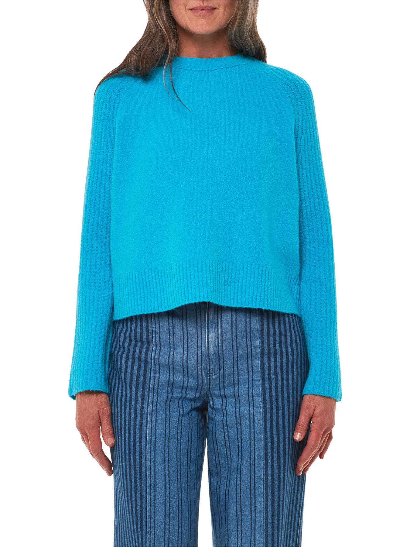 Anna Wool Mix Crew Knit
