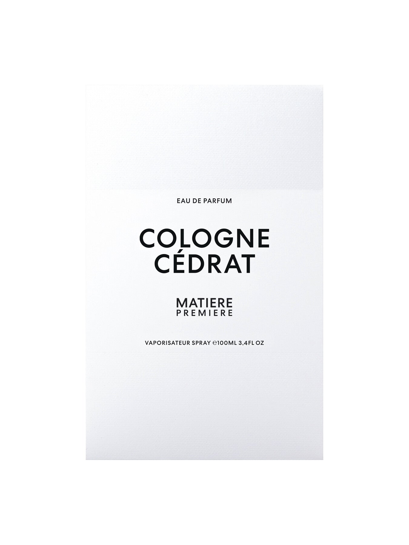 Cologne Cédrat Eau de Parfum 100ml