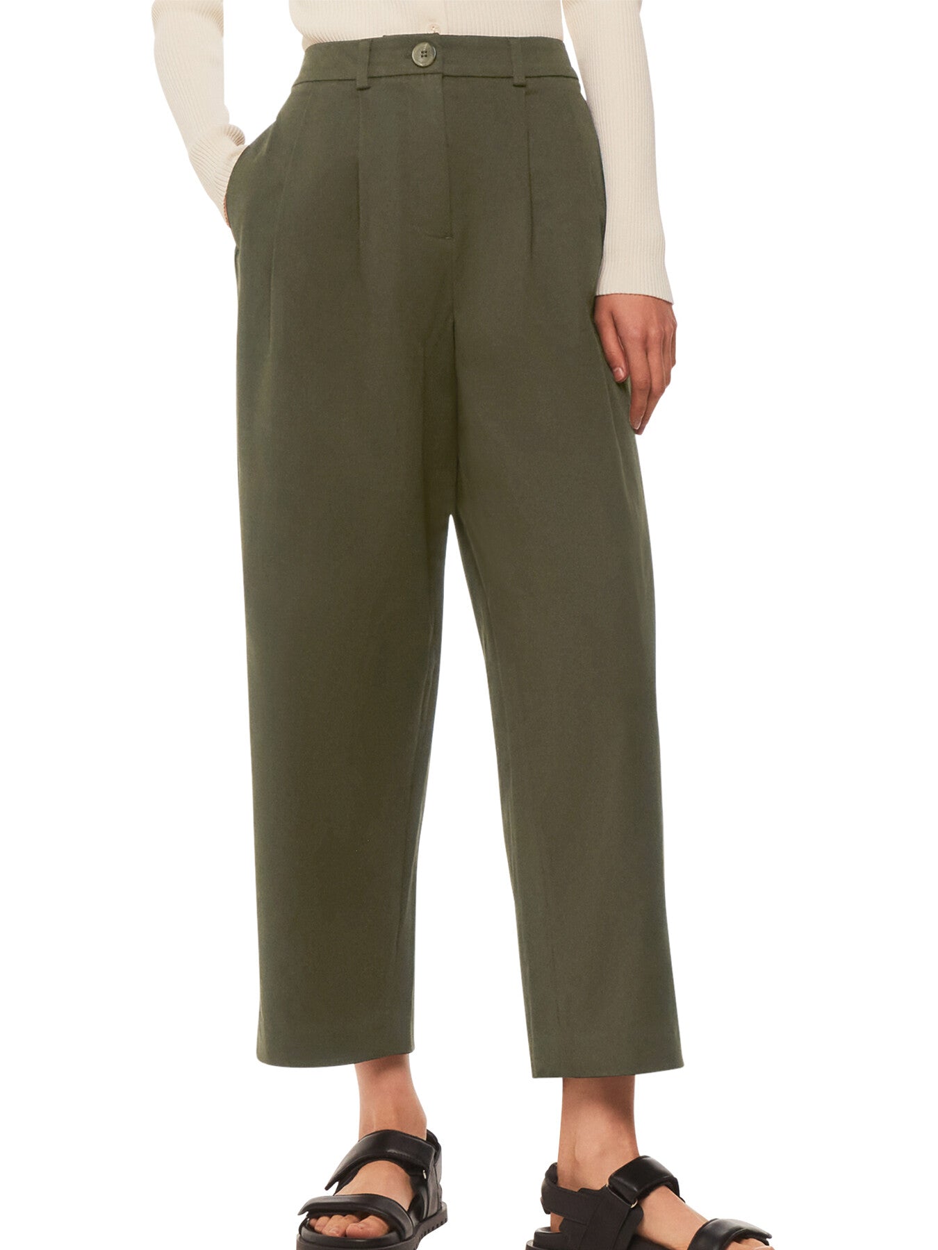 Bethany Barrel Leg Trouser