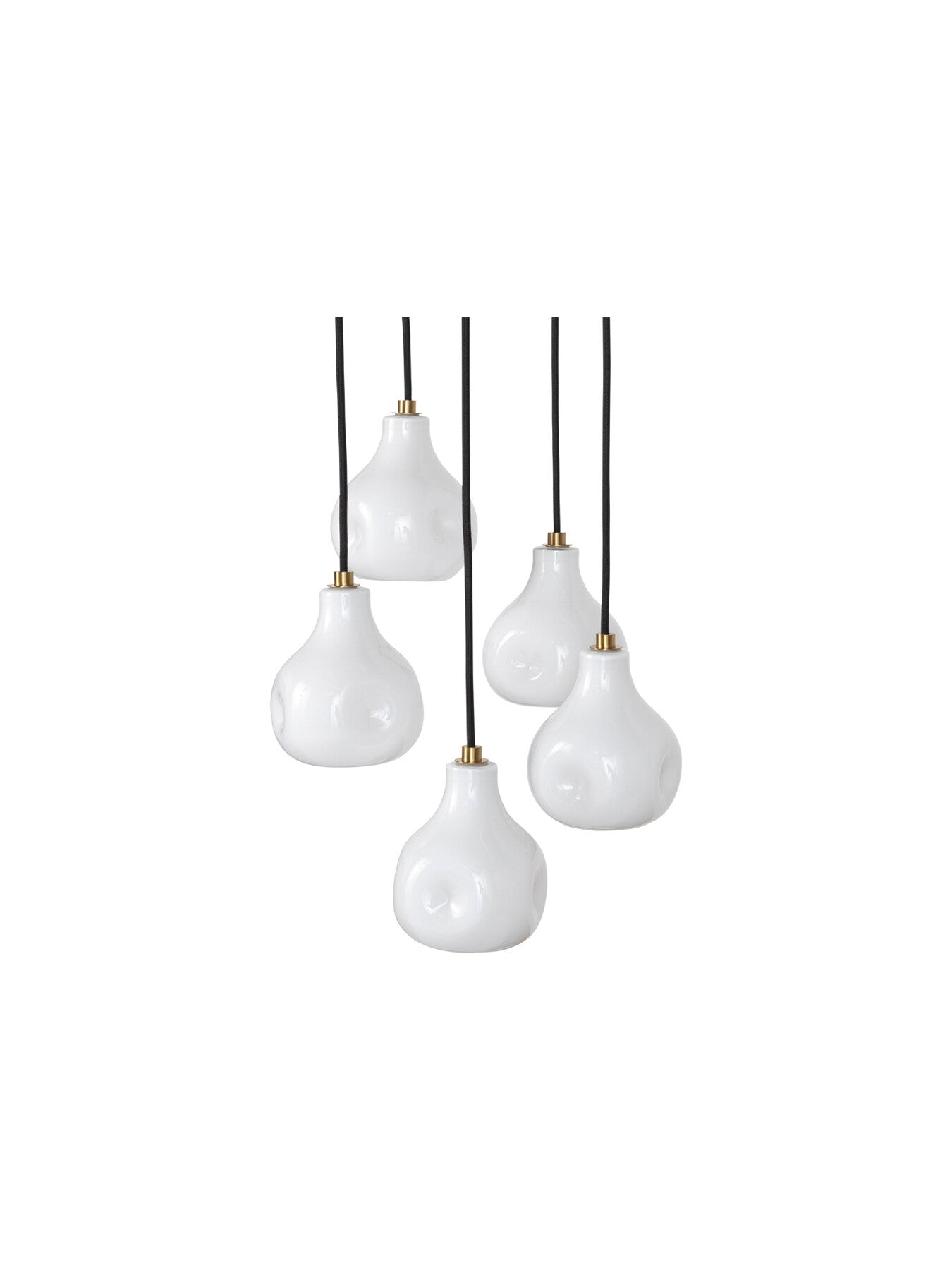 Heal’s Bolha Chandelier 5 Pendant White