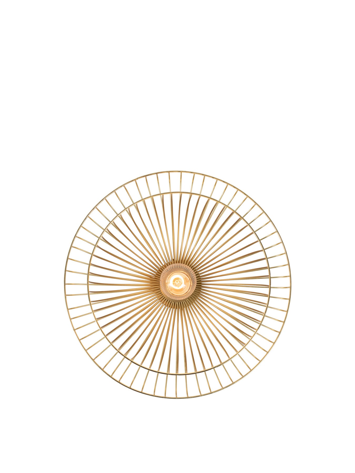 Makiko Flush Surface Light Satin Brass