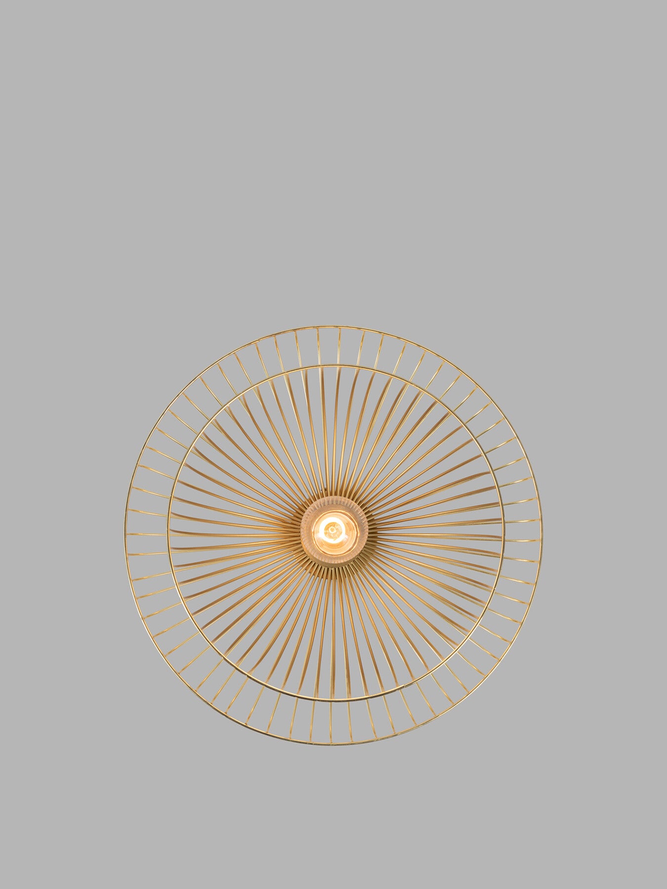 Makiko Flush Surface Light Satin Brass