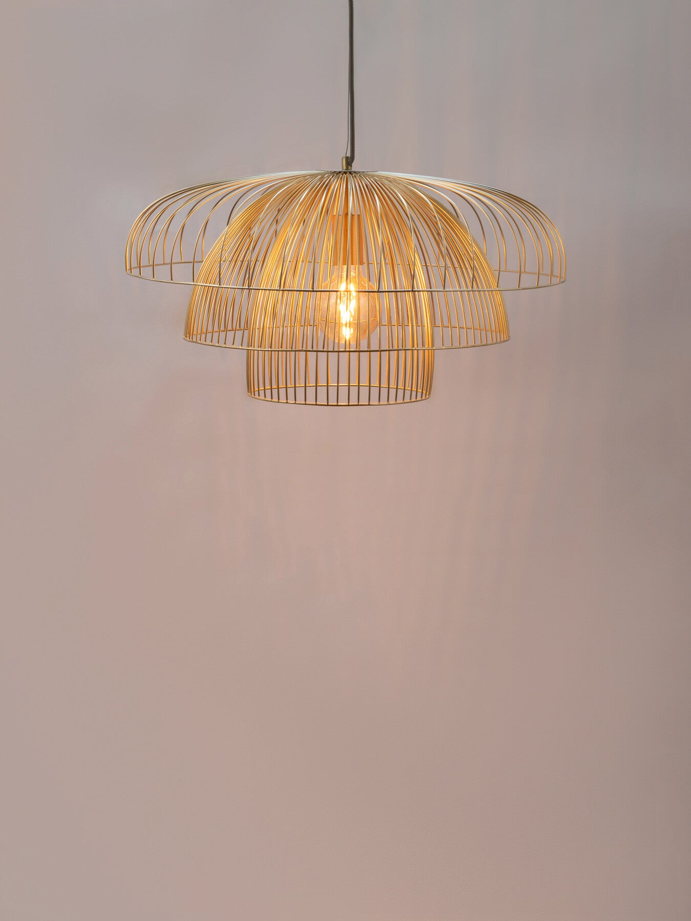 Makiko Flush Surface Light Satin Brass