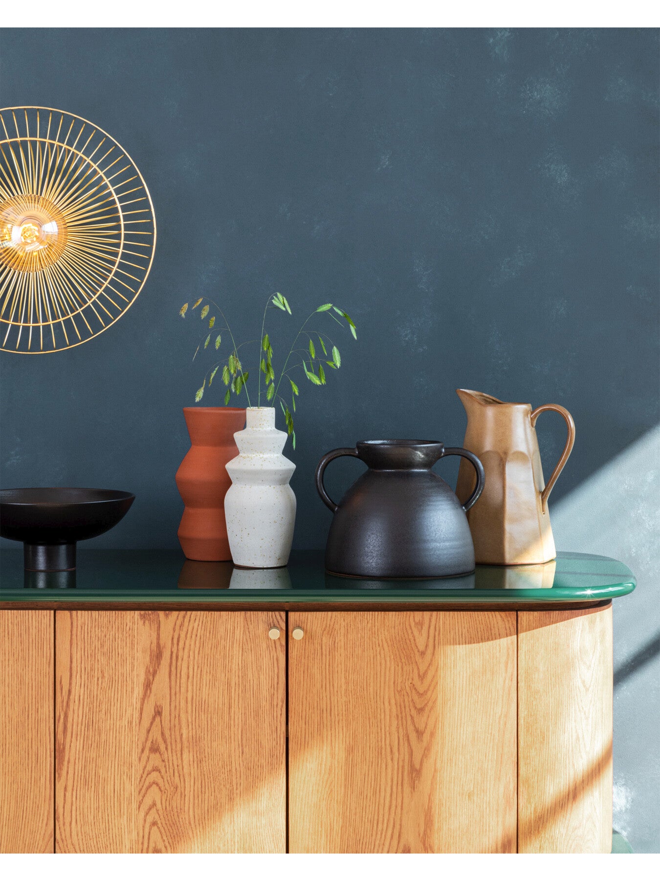 Makiko Flush Surface Light Satin Brass