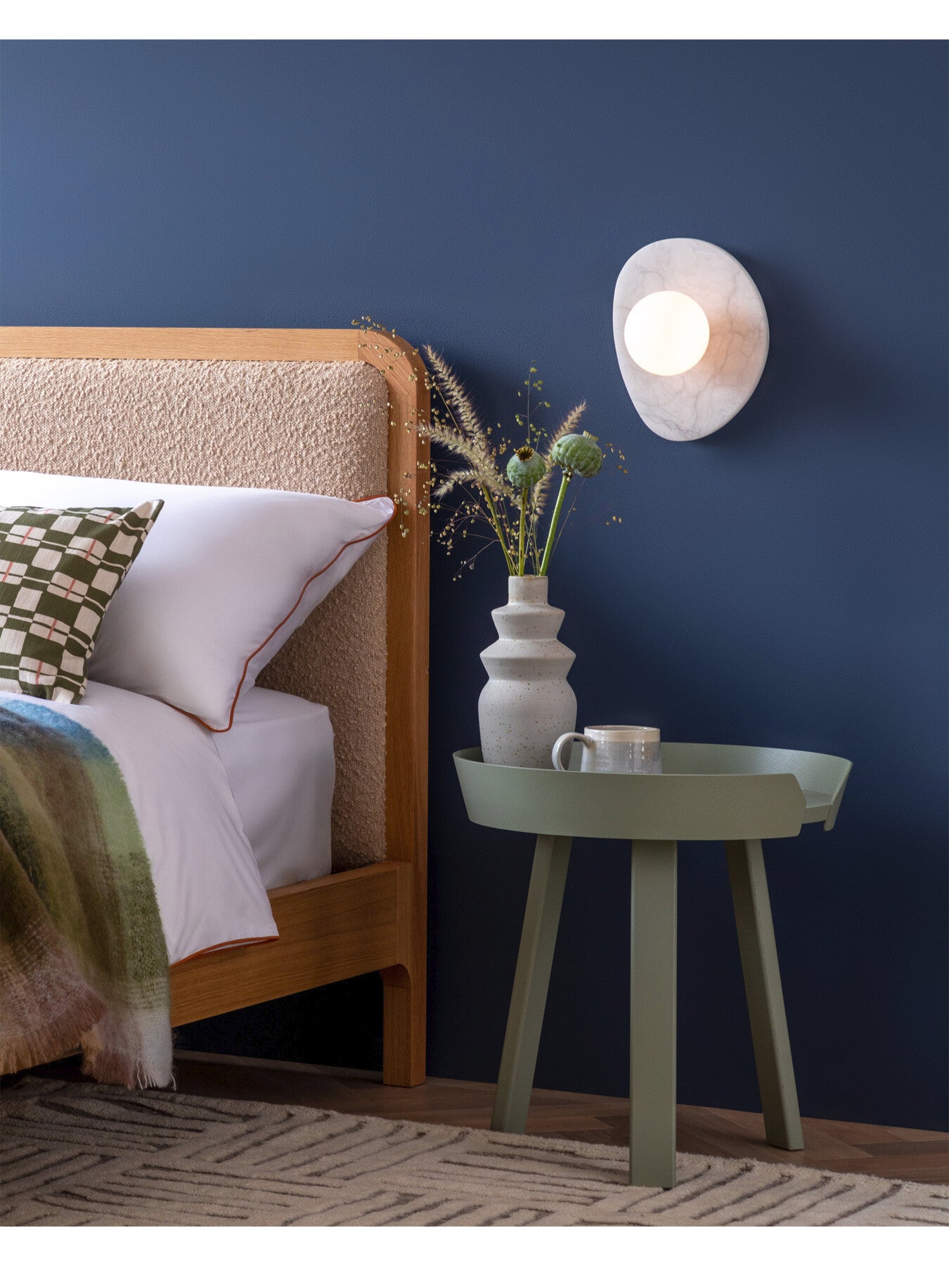 Element Alabaster Wall Light IP44