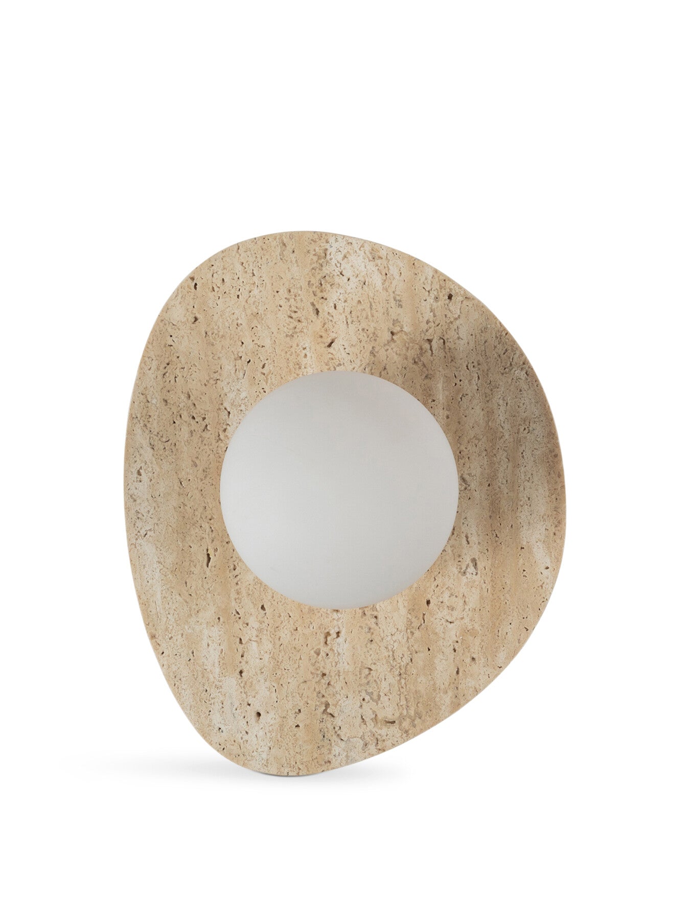 Element Travertine Stone Wall Light IP44