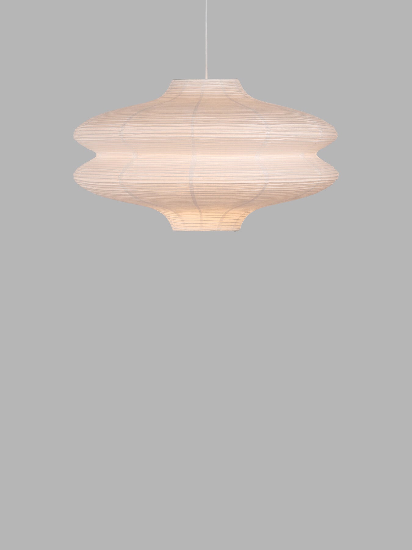 Carta Rice Paper Easyfit Pendant Wide White