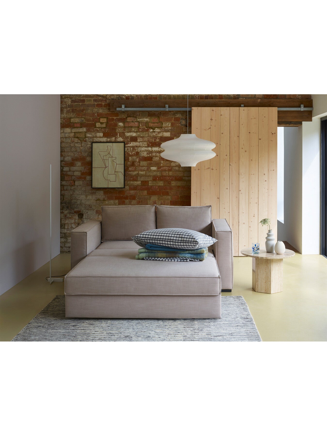 Carta Rice Paper Easyfit Pendant Wide White