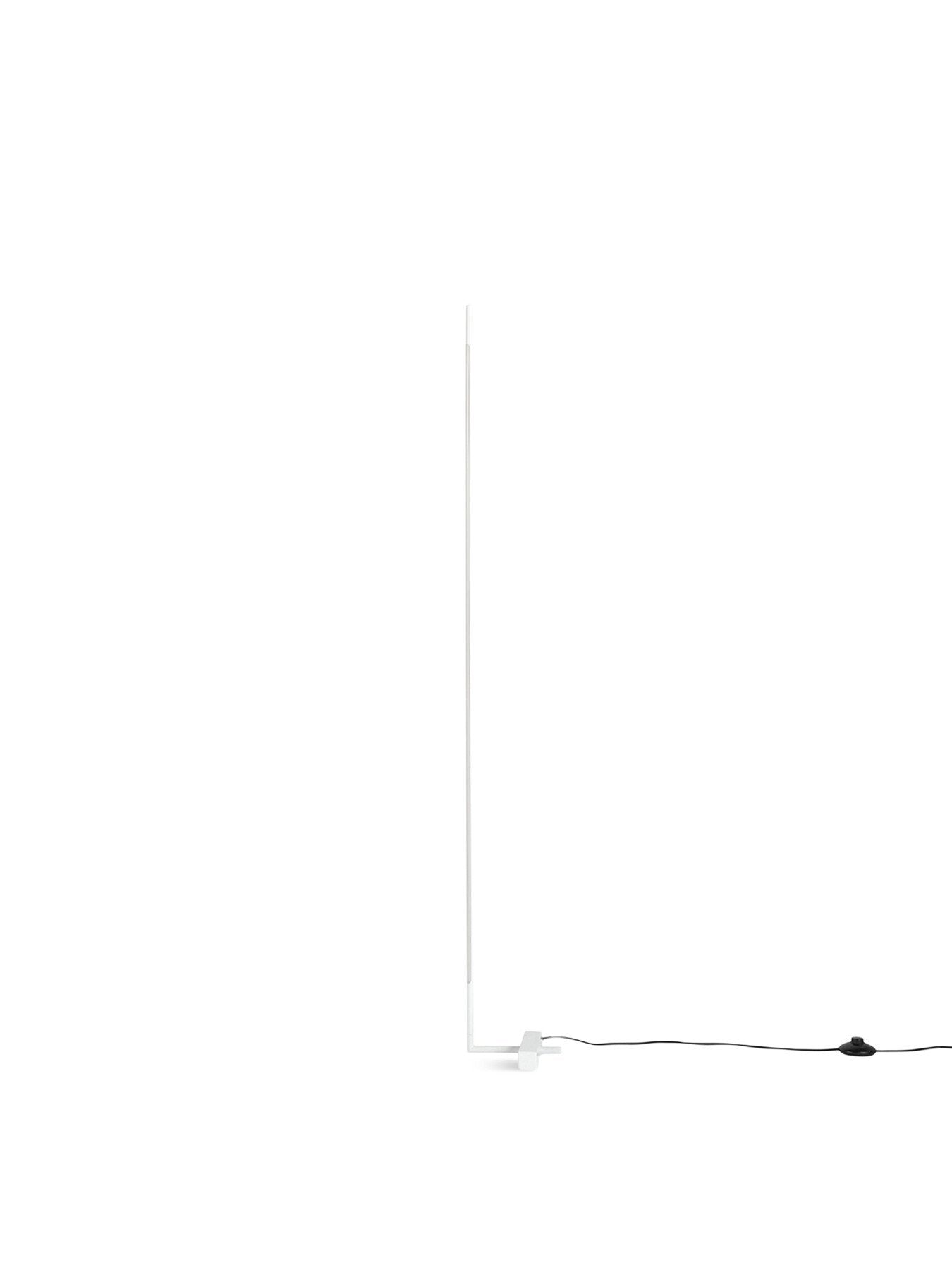 Saber LED Floor Lamp Glossy White