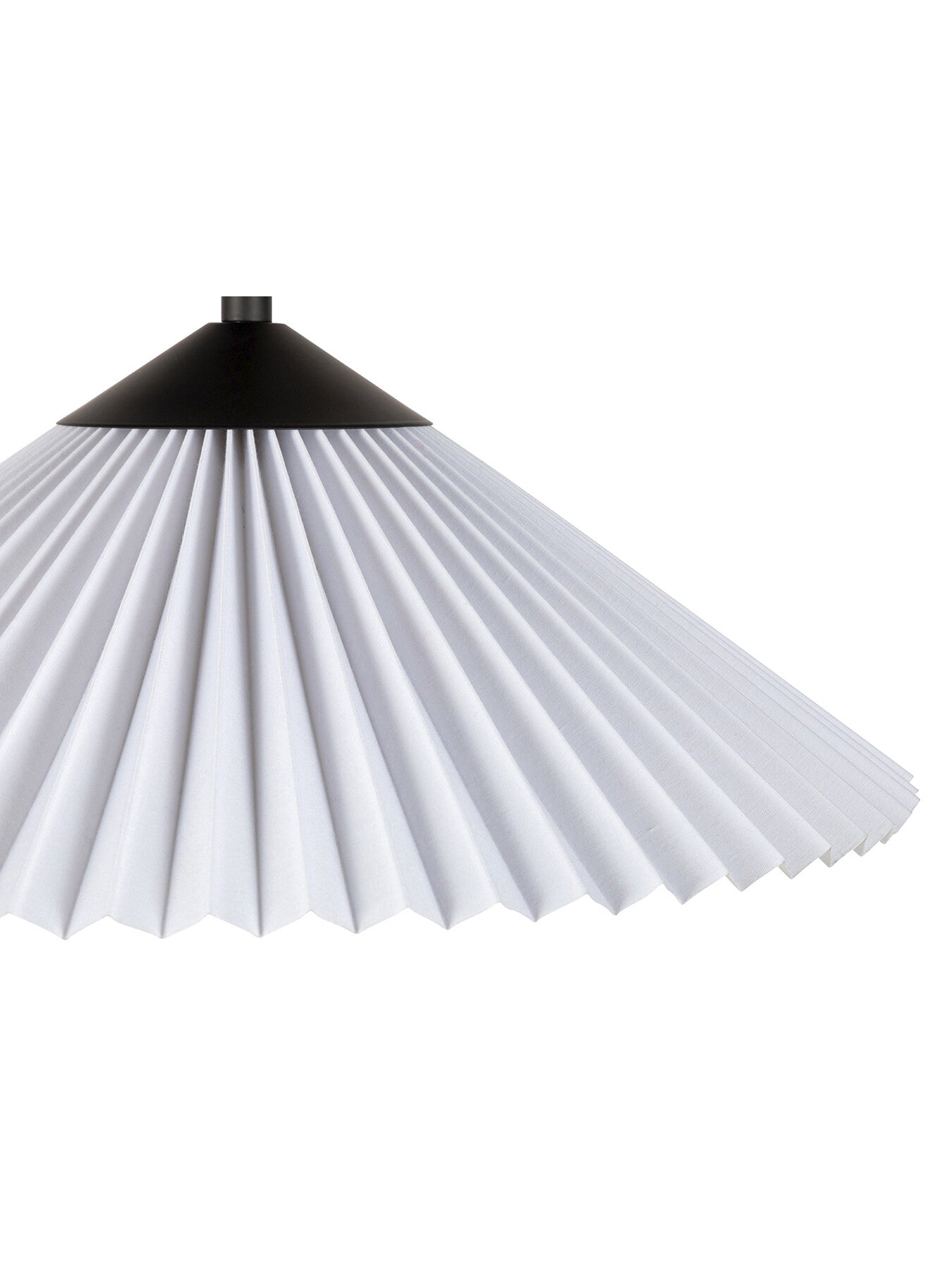 Heal’s Pleated Pendant Black/White