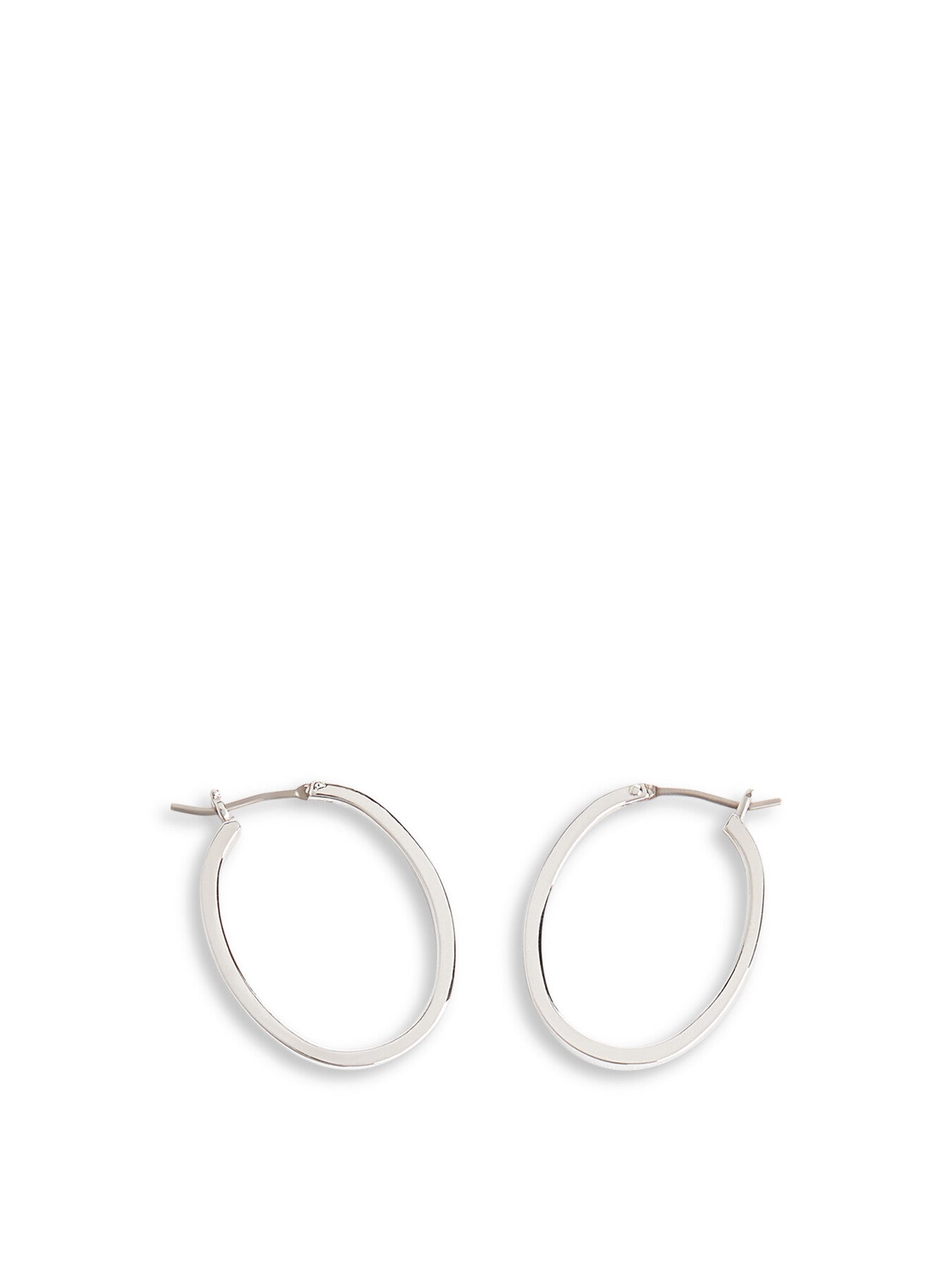 Mini Oval Thin Hoop