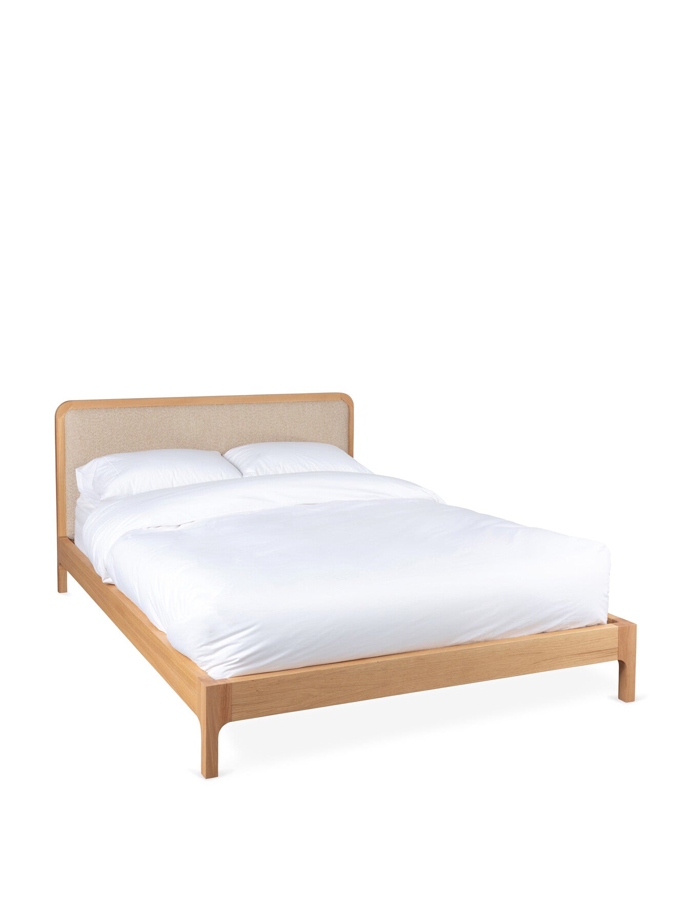 Artie King Size Bed Oak