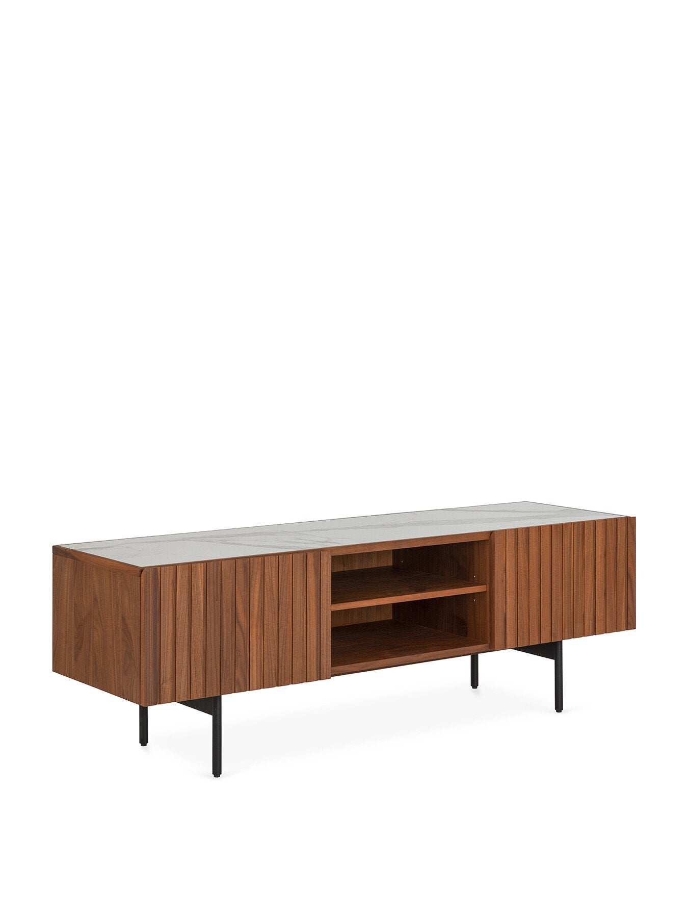 Riga AV Unit White Ceramic