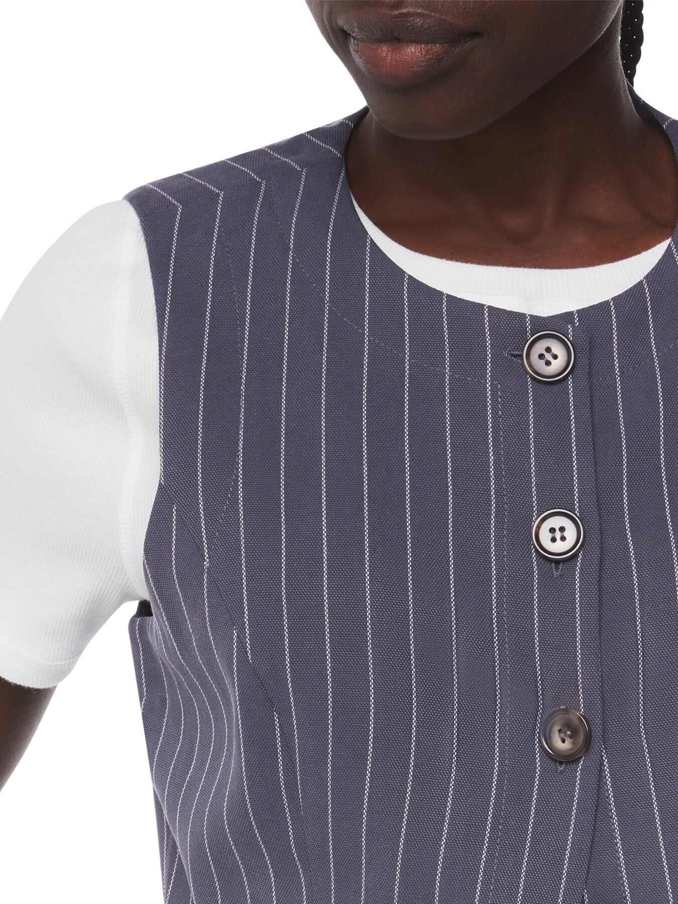 Lottie Pinstripe Waistcoat