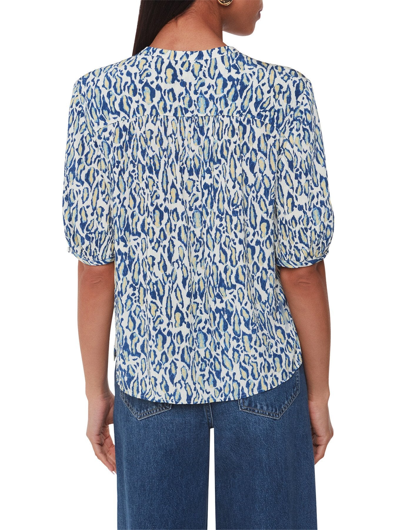 Flaming Leopard Jessie  Blouse