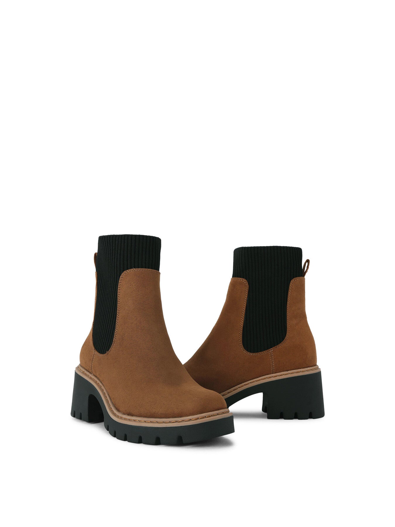 Tess Block Heel Sandals Tan