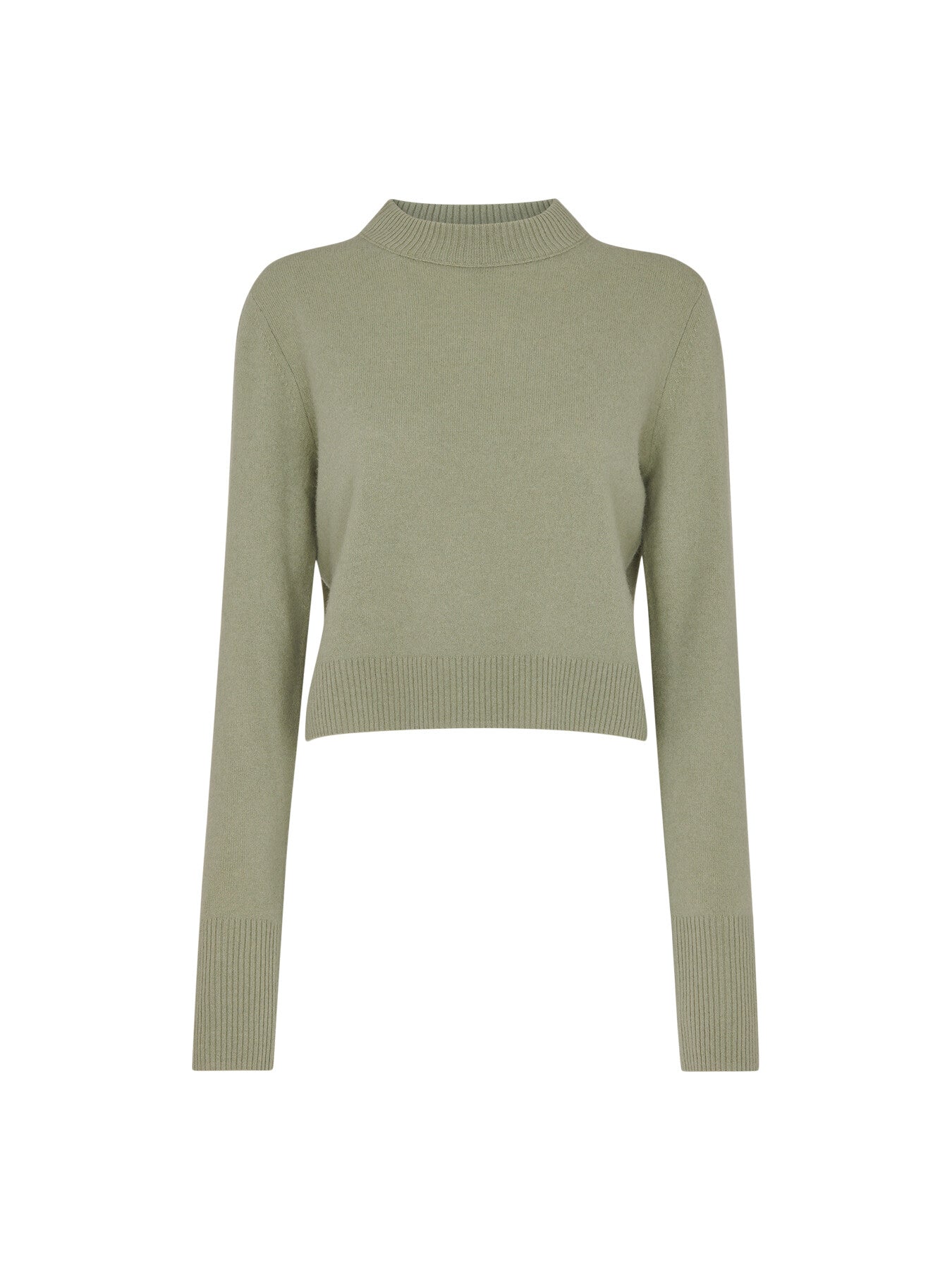 Wool Cropped Sweater