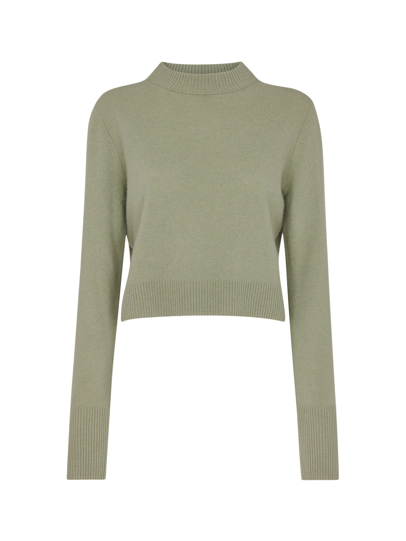 Wool Cropped Sweater