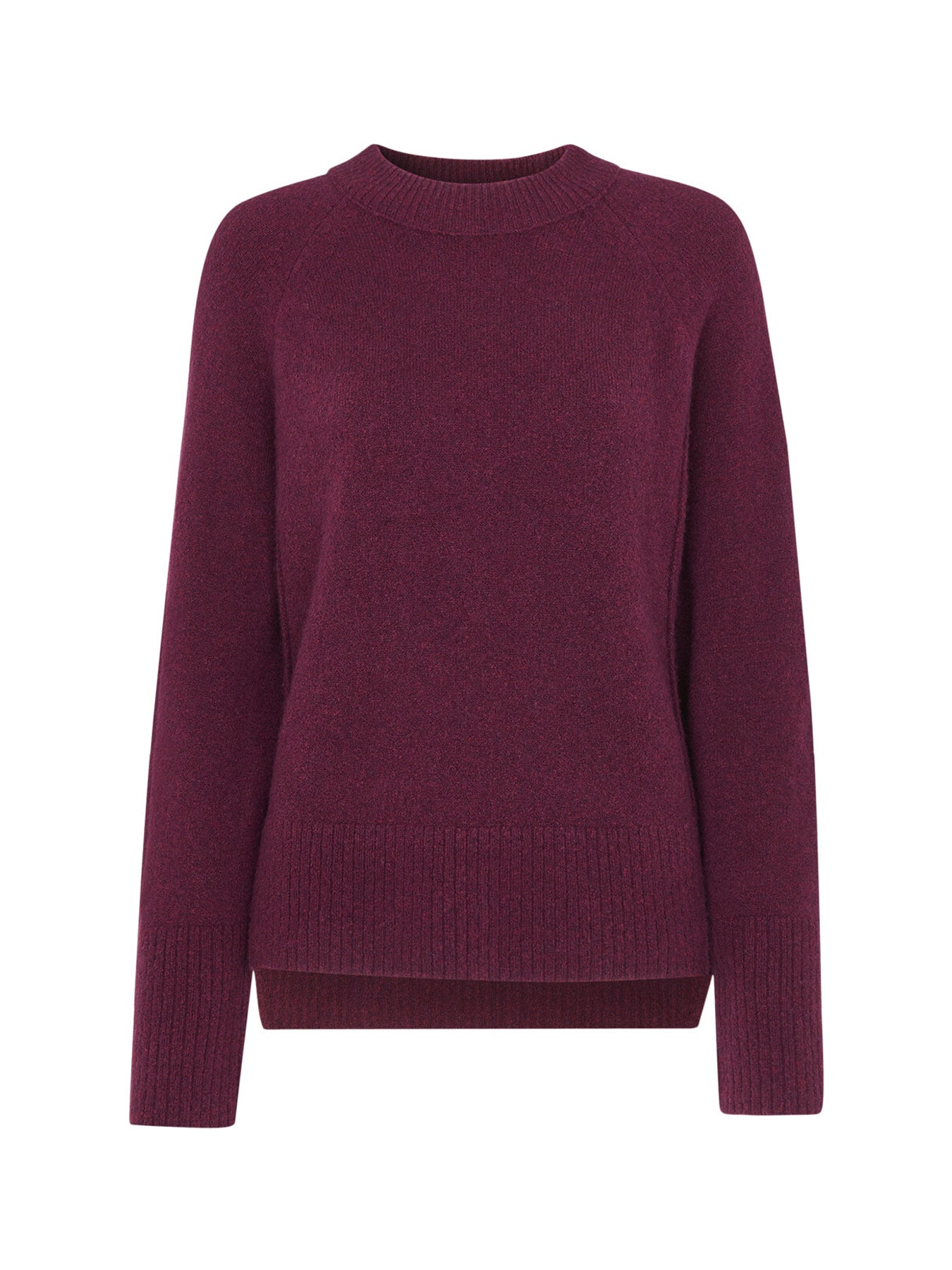 Wool Mix Side Split Knit