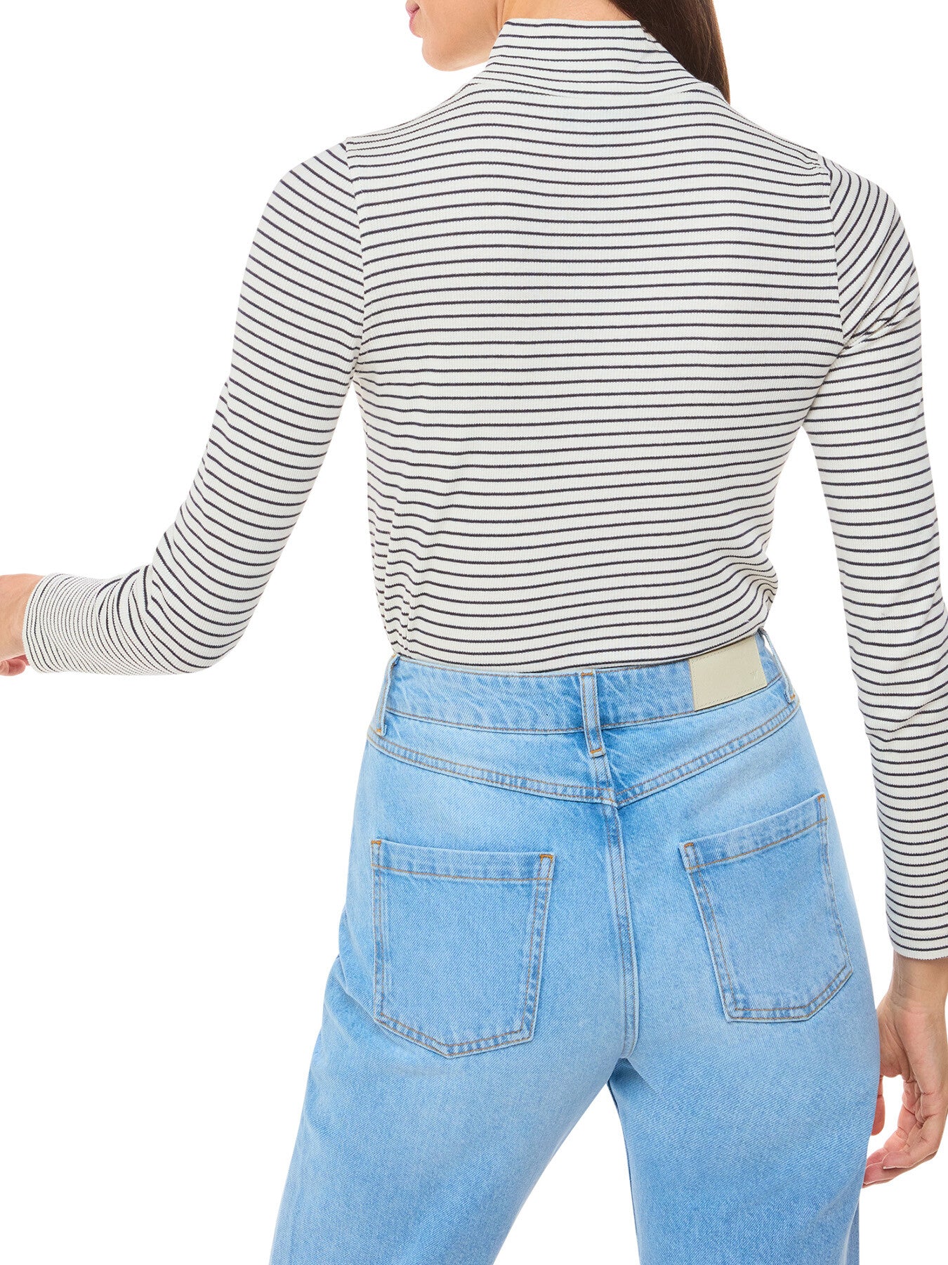 Stripe Rib Detail Polo