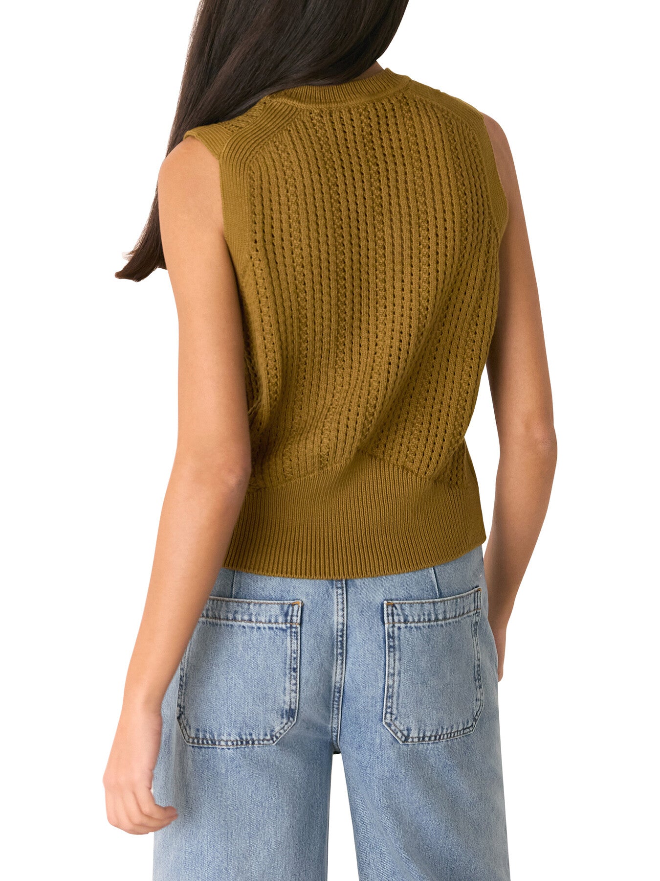 Pointelle Knitted Tank