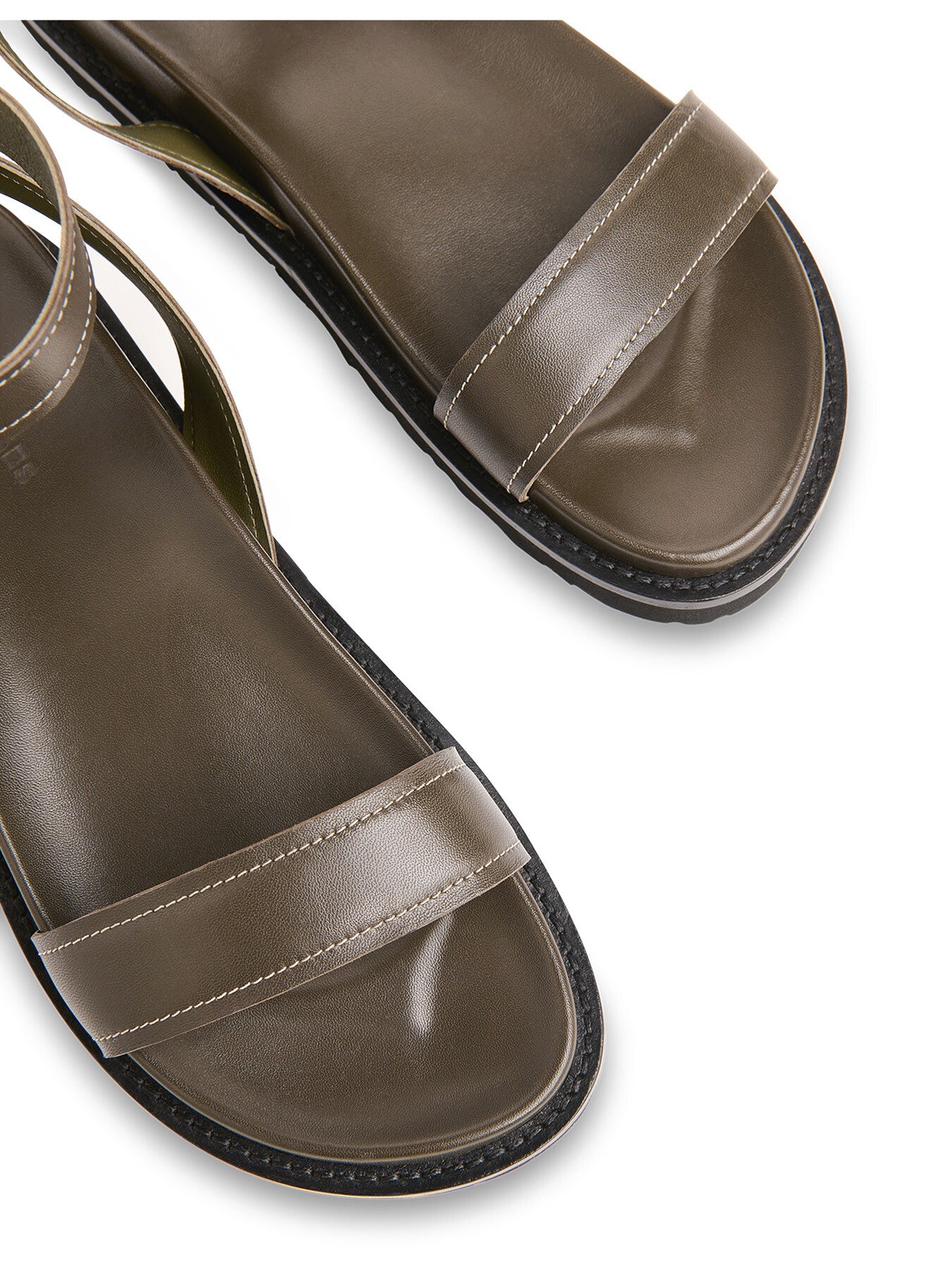 Ottie Contrast Stitch Sandal