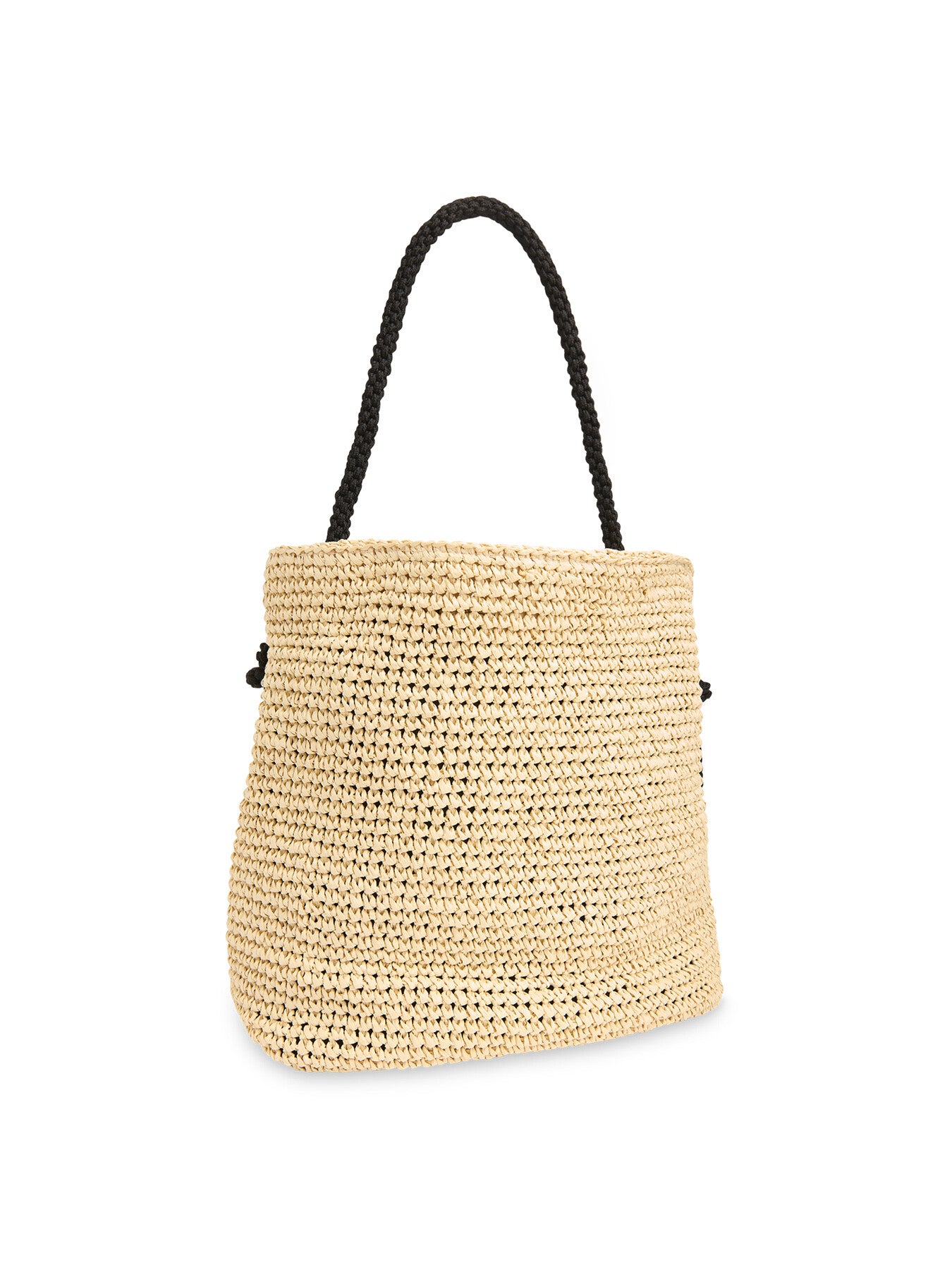 Attie Rope Handle Straw Tote