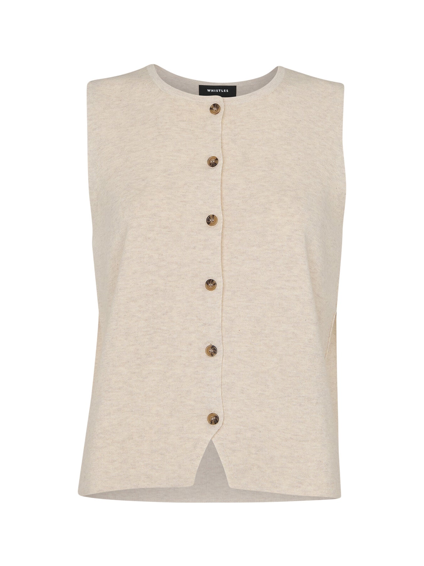 Lucy Button Front Knit Tank