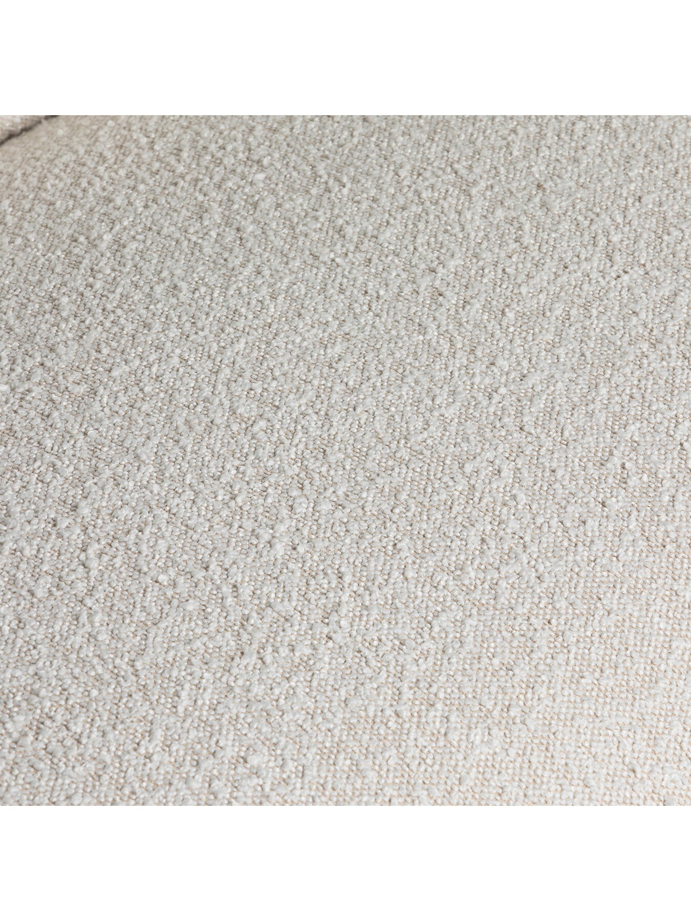 Neutral Edmonia Cream Boucle 2 Seater Loveseat