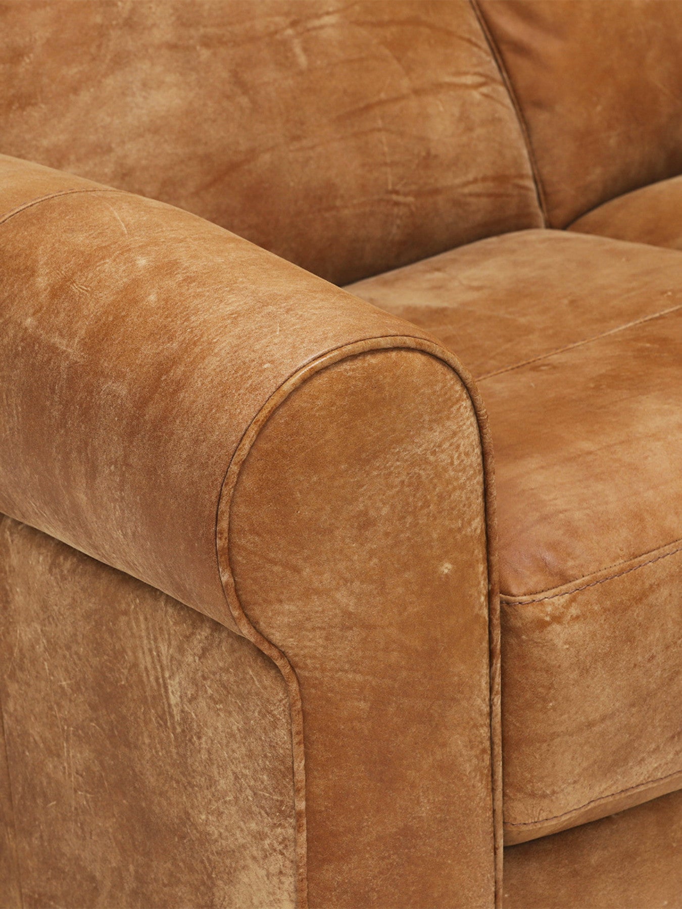New Houston Right Hand Facing Leather Chaise Sofa