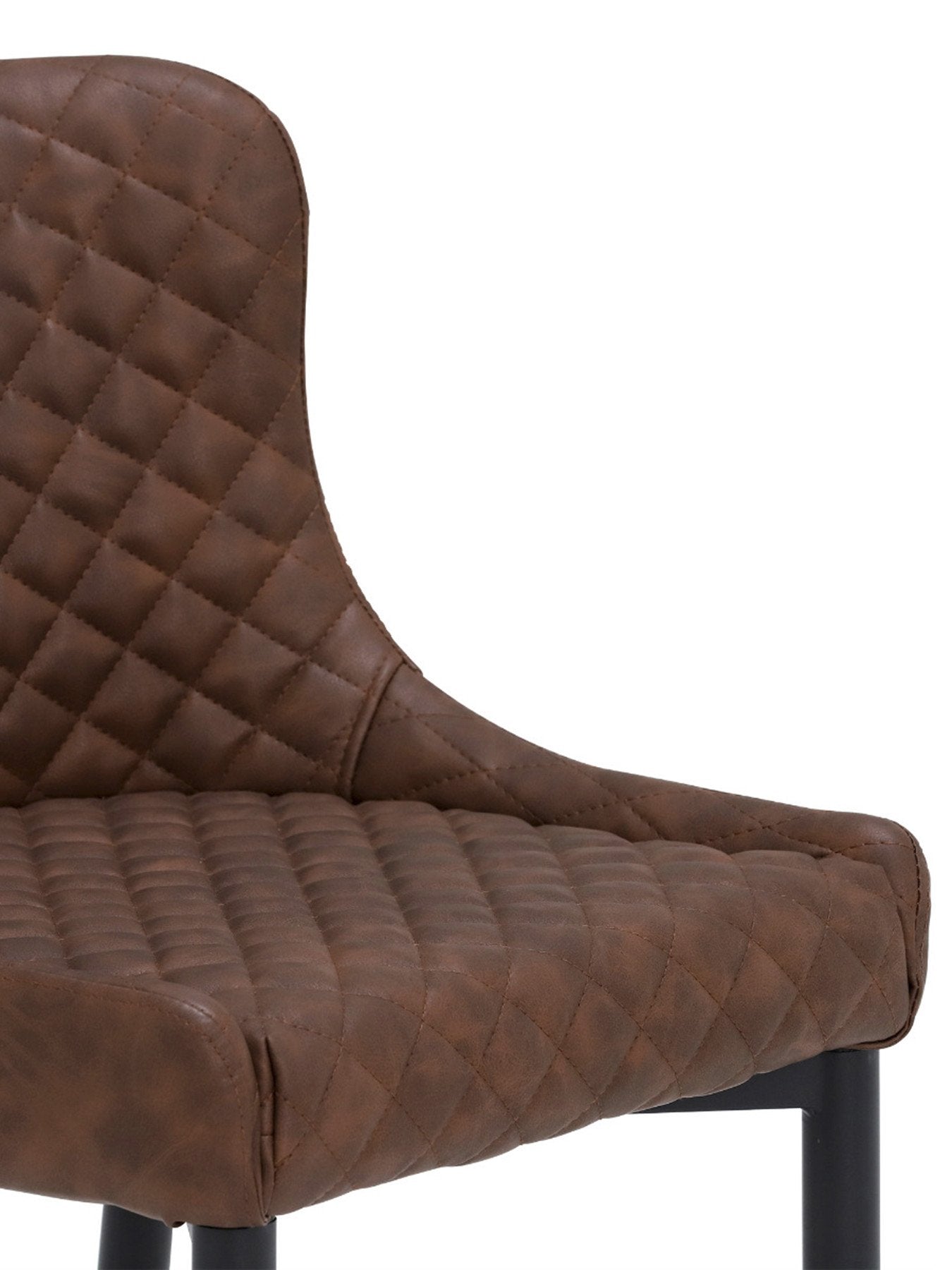 Brown Rivington Upholstered Counter Stool