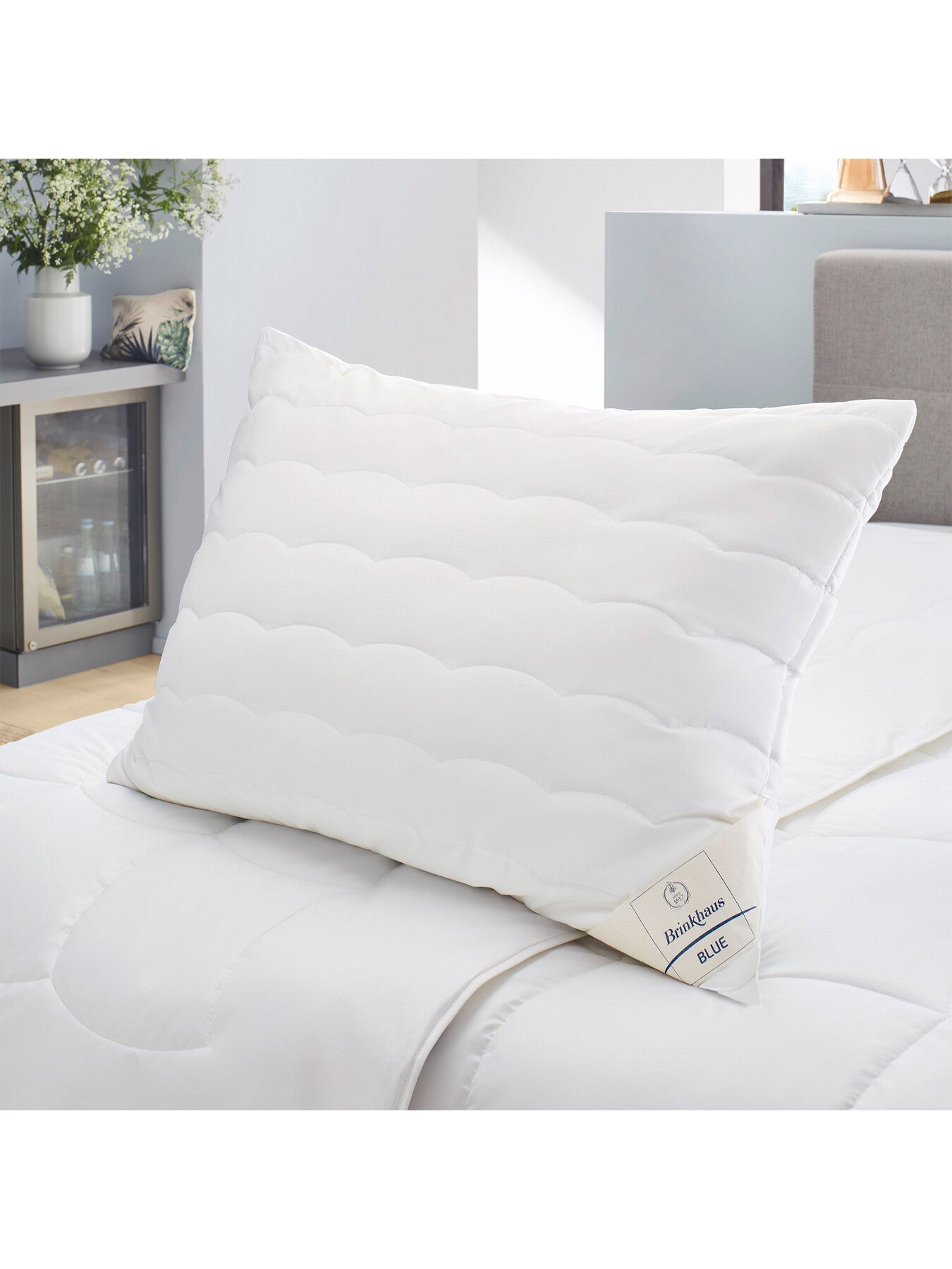 Blue Aerelle King Pillow