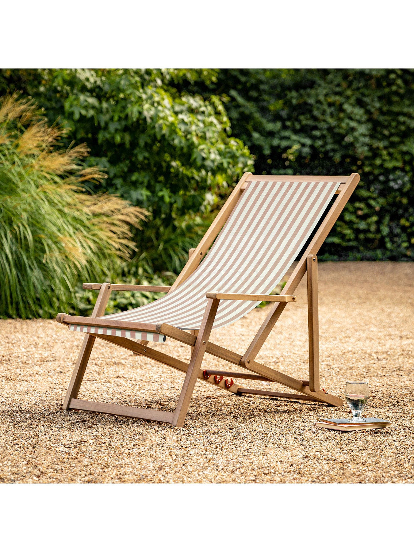 Creta Deck Chair Clay Stripe