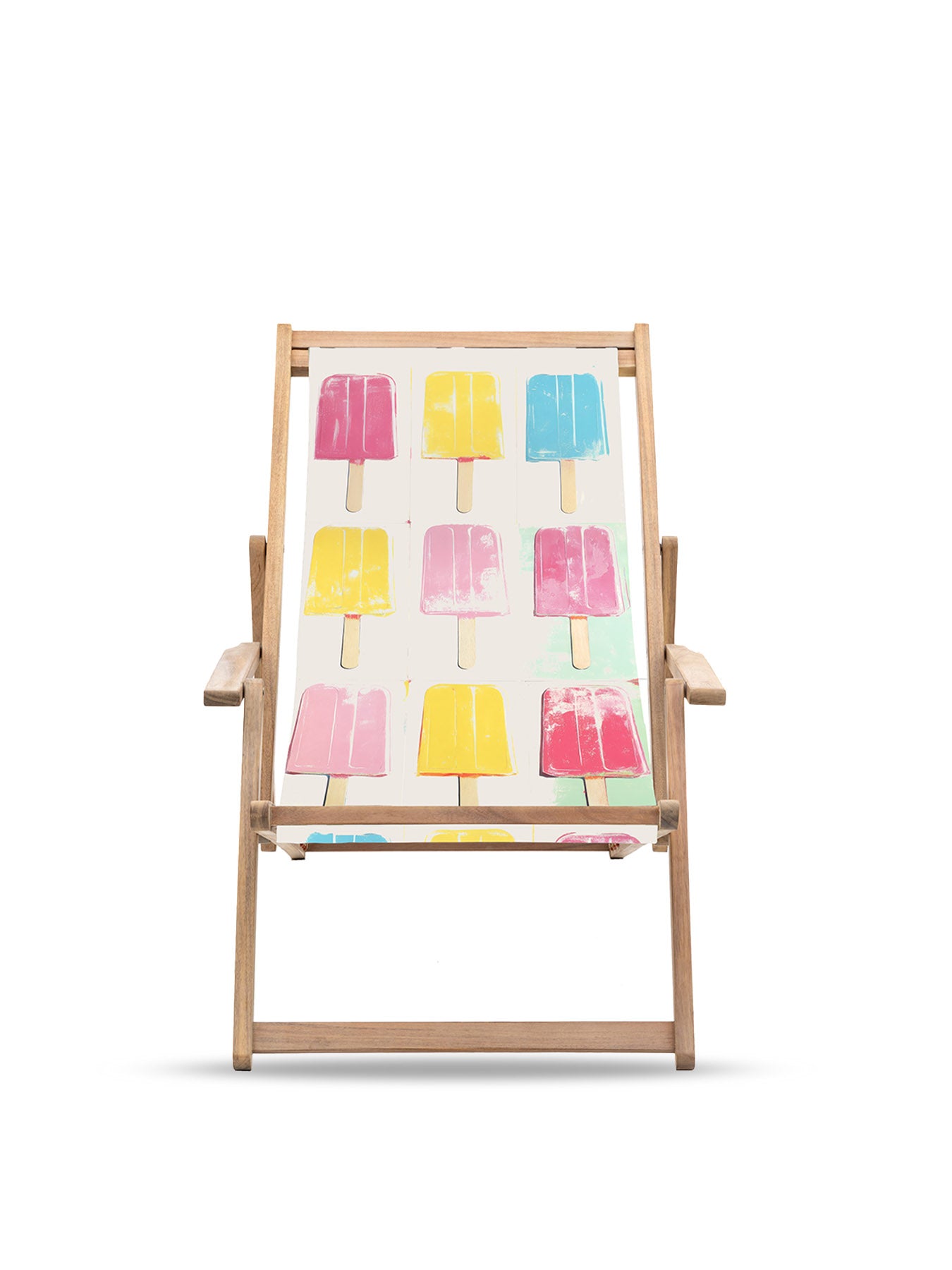 Creta Deck Chair Ice Lollies Stripe