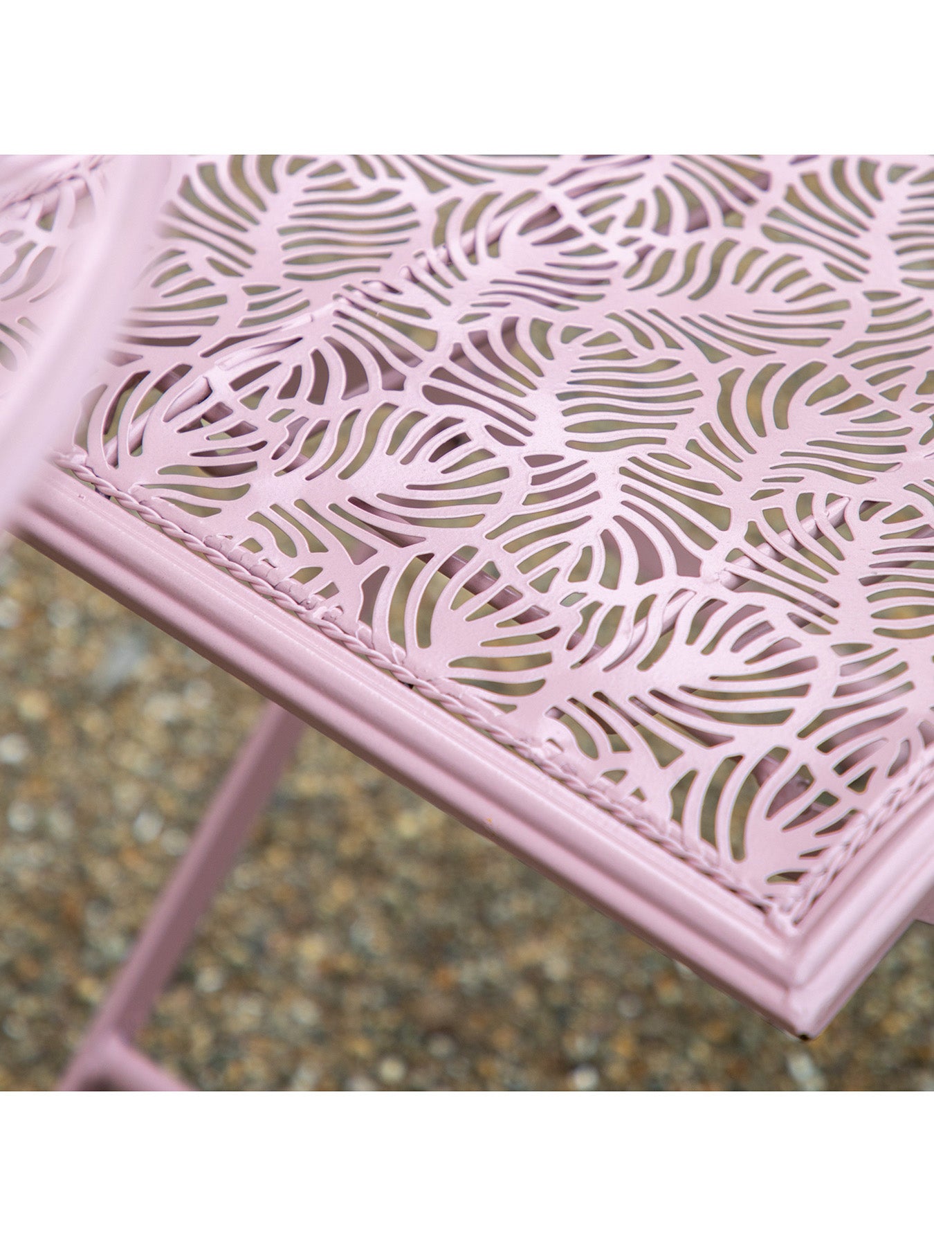 Brindisi 2 Seater Bistro Set Pink
