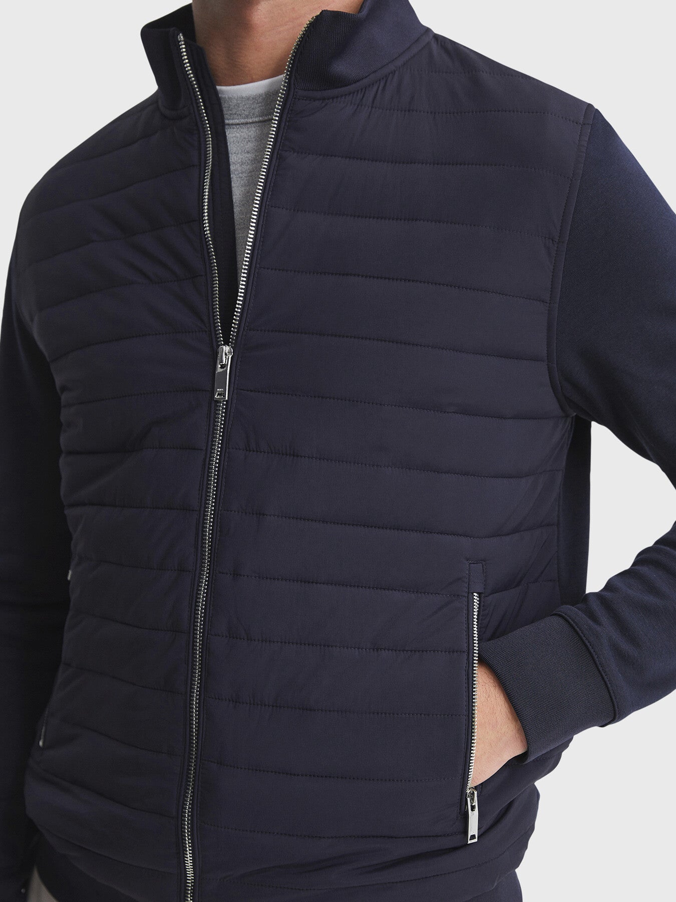 Flintoff Quilted Hybrid Jacket
